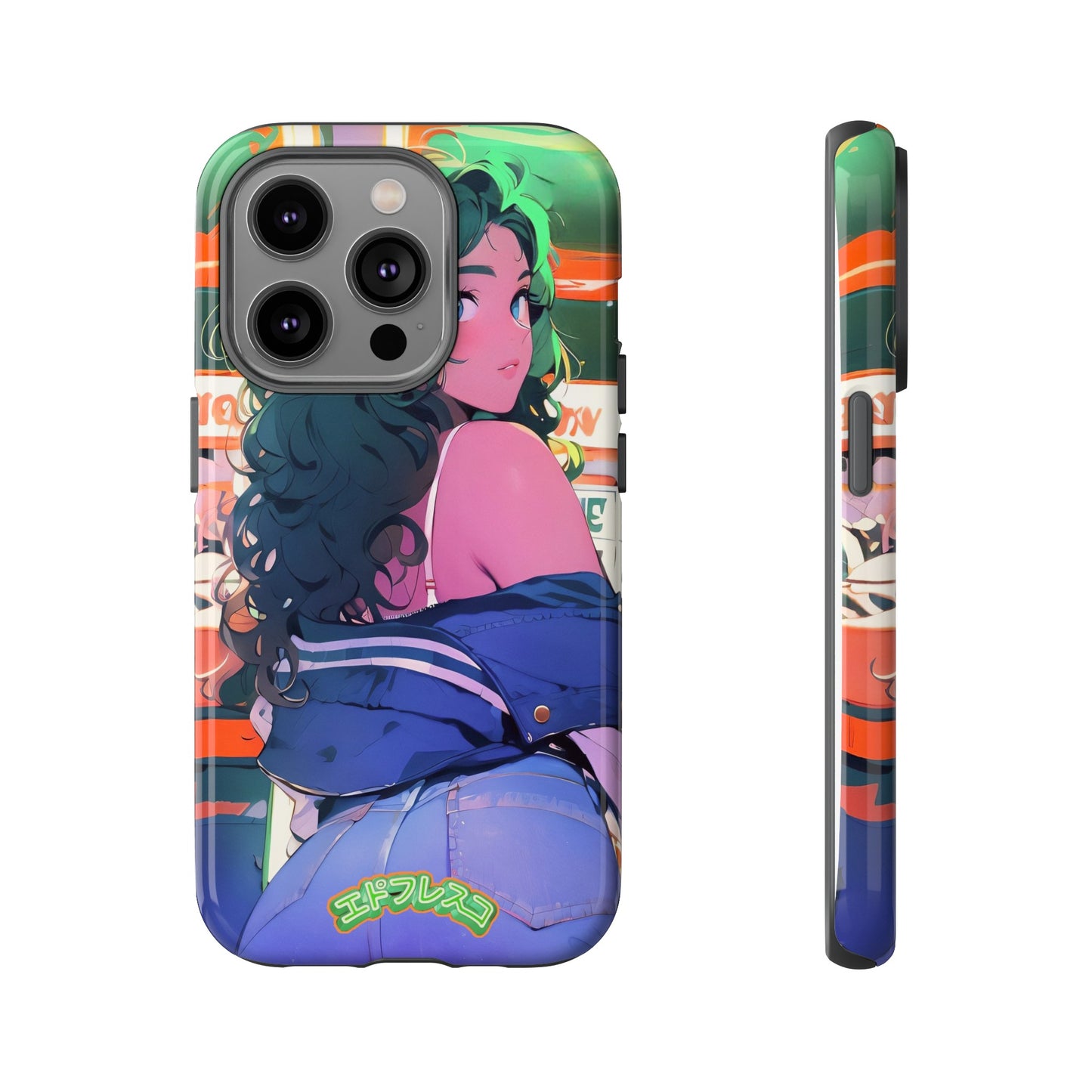 Anime Style Art Tough Cases- "Brat in the Arcade"