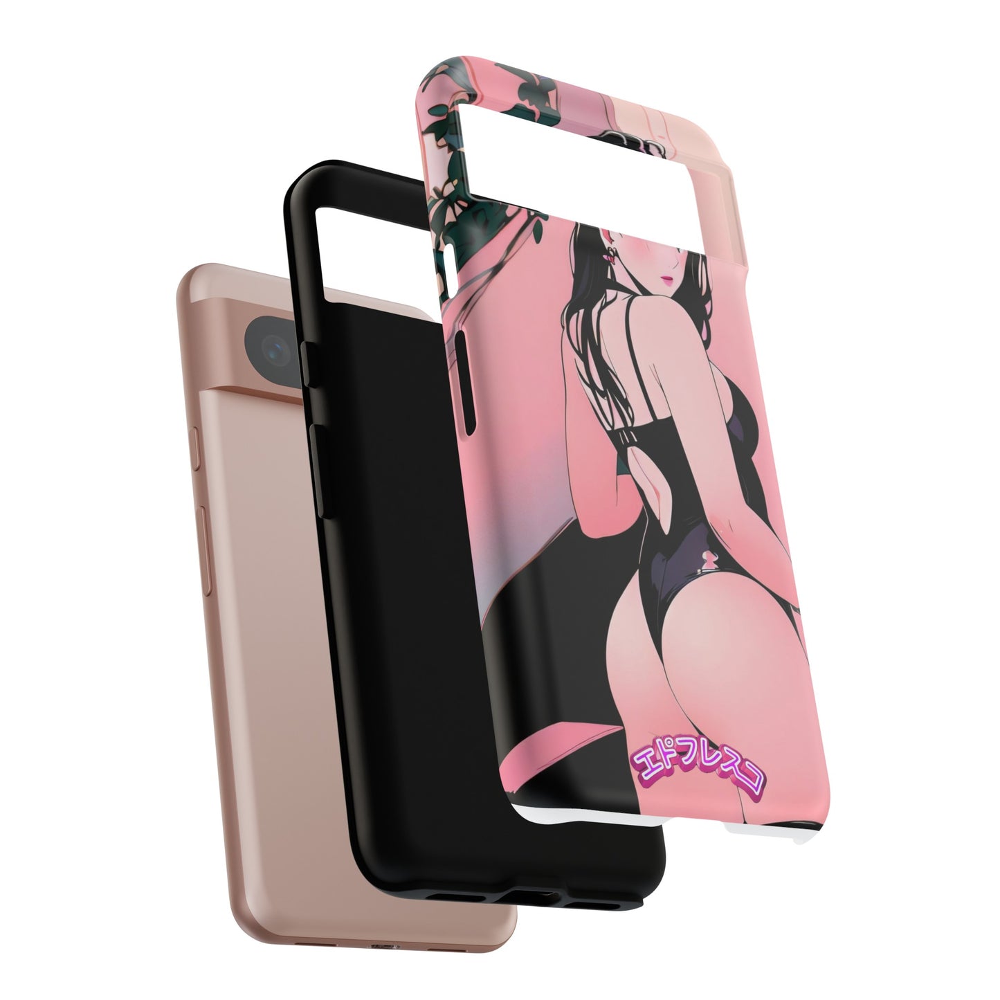 Anime Style Art Tough Cases- "Pink Party"