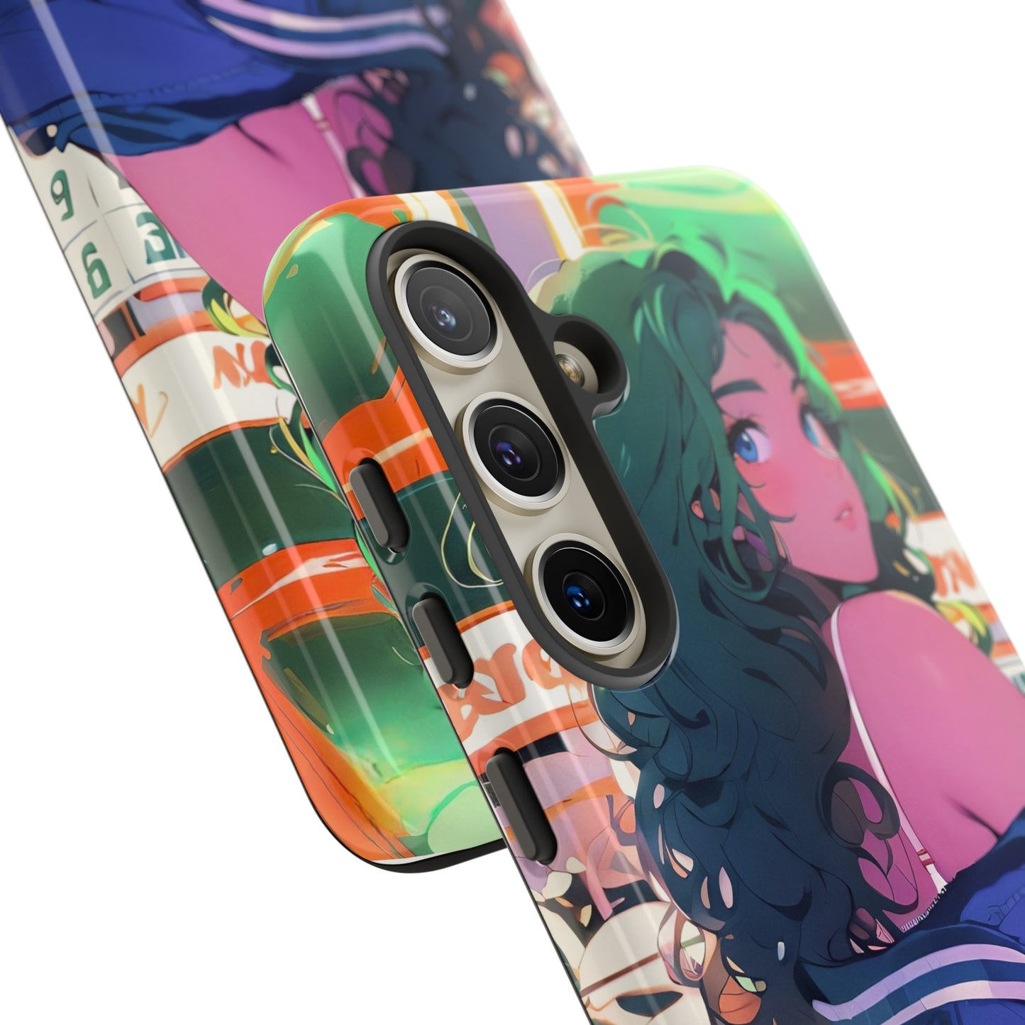 Anime Style Art Tough Cases- "Brat in the Arcade"