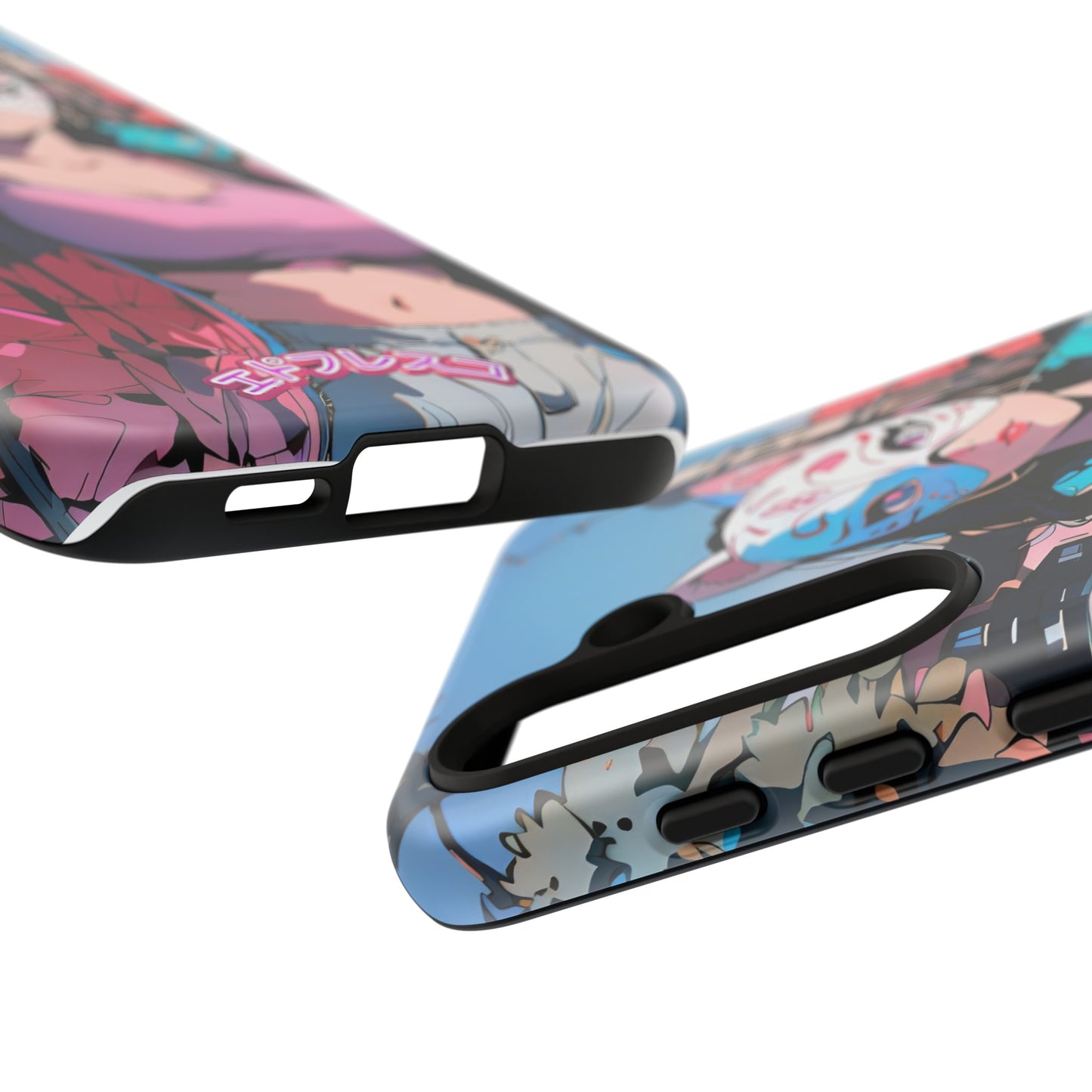 Anime Style Art Tough Cases- "Kitty City Boss #3"