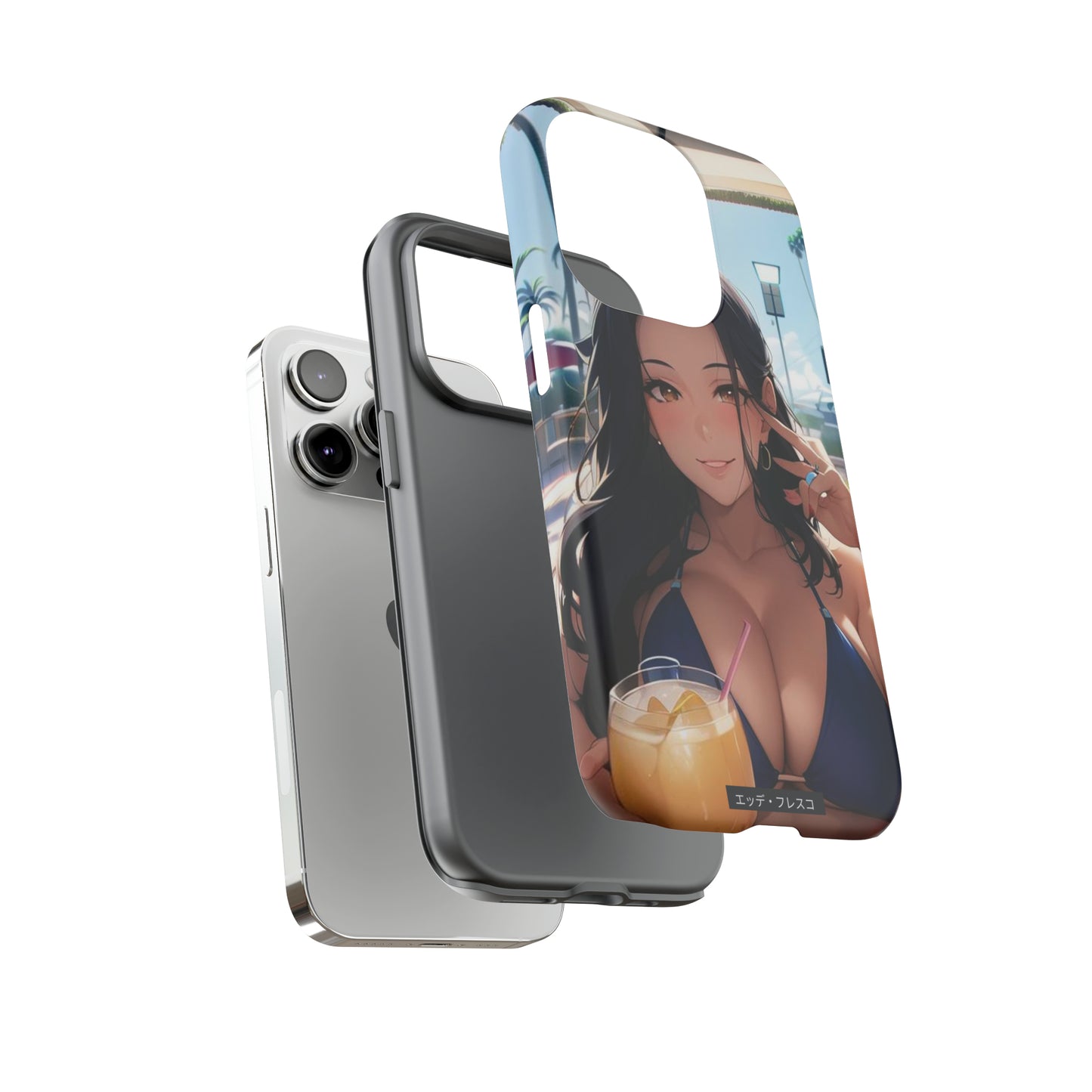 Vacation Baby- Anime Style Art Tough Cases