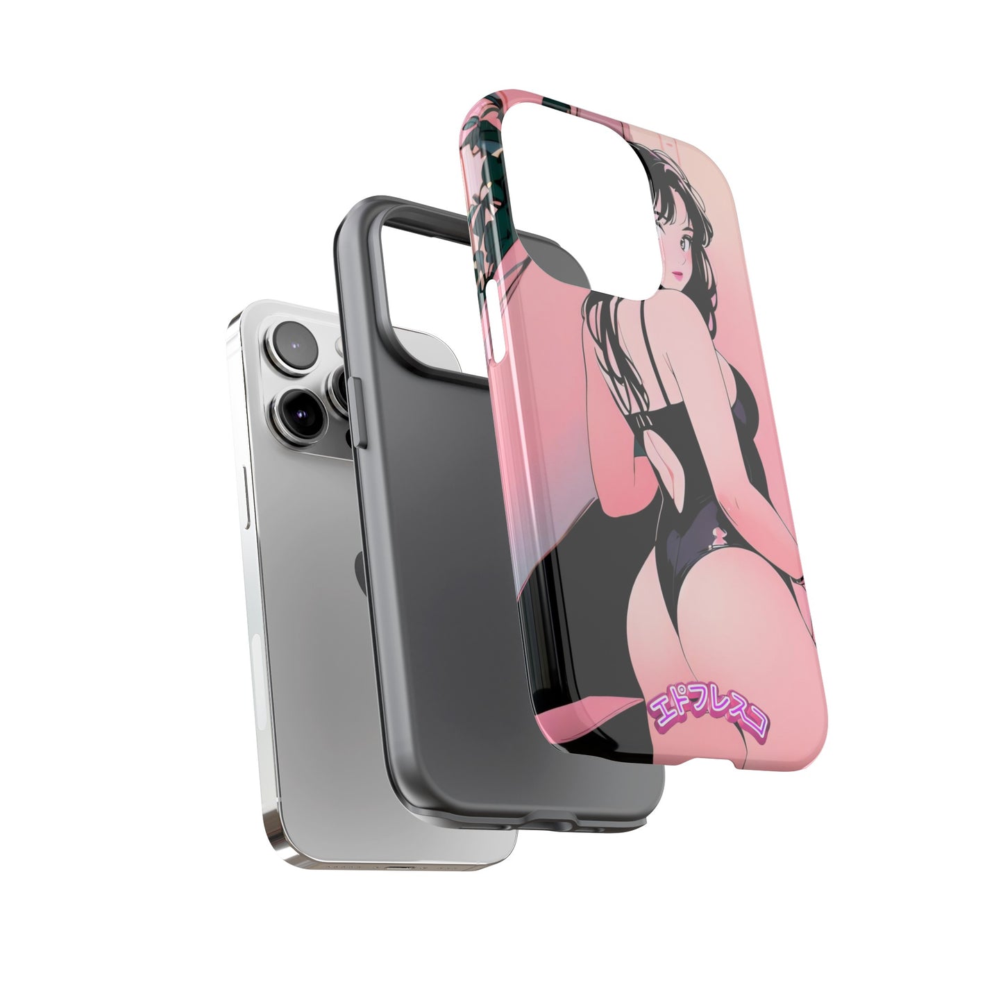 Anime Style Art Tough Cases- "Pink Party"
