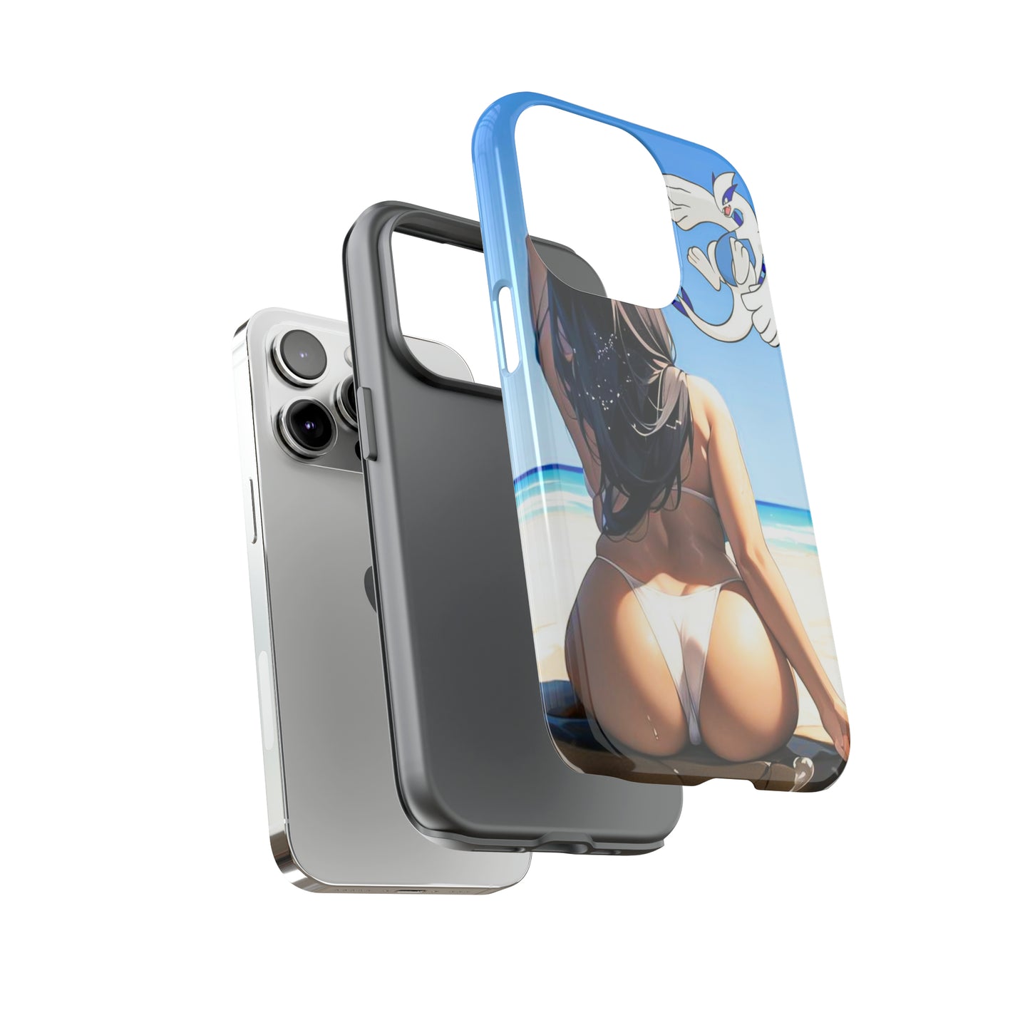 Lady by Water- Anime Style Art Tough Cases