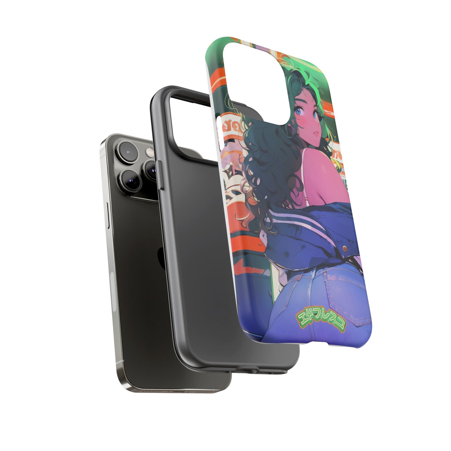 Anime Style Art Tough Cases- "Brat in the Arcade"