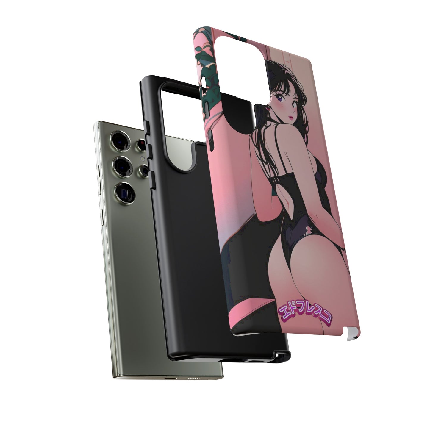 Anime Style Art Tough Cases- "Pink Party"