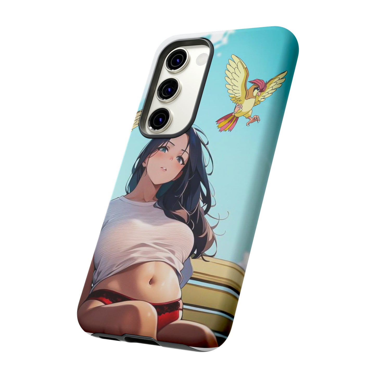 Friends in the Sky- Anime Style Art Tough Cases