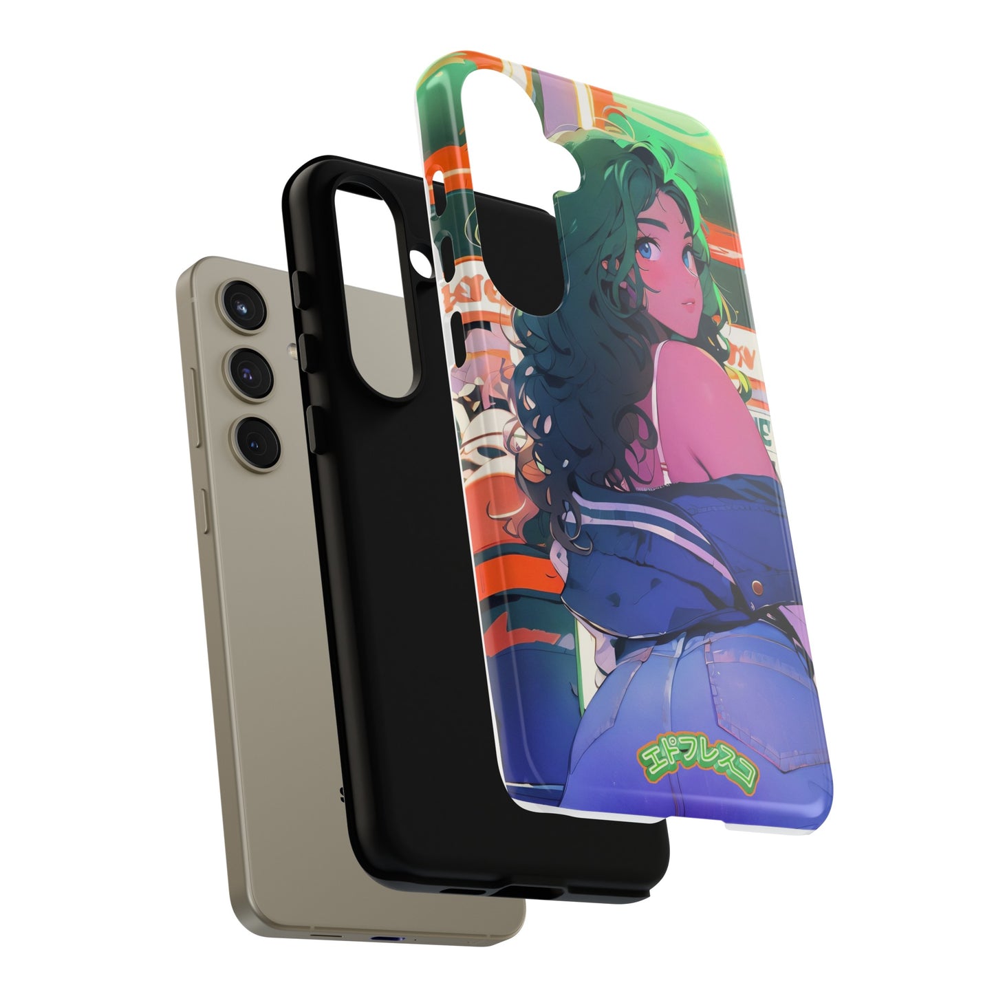 Anime Style Art Tough Cases- "Brat in the Arcade"