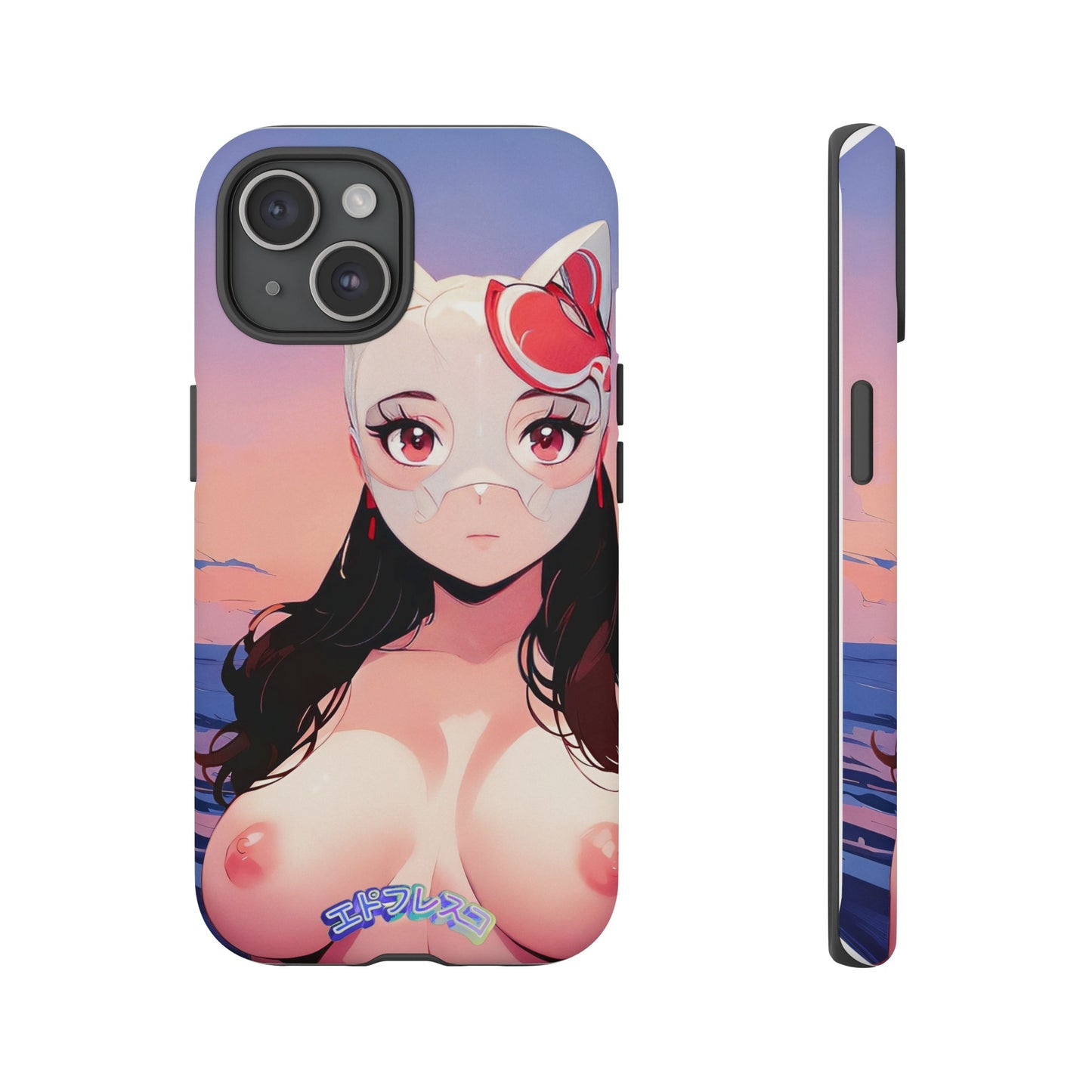 Anime Style Art Tough Cases- "Busty Sunset"