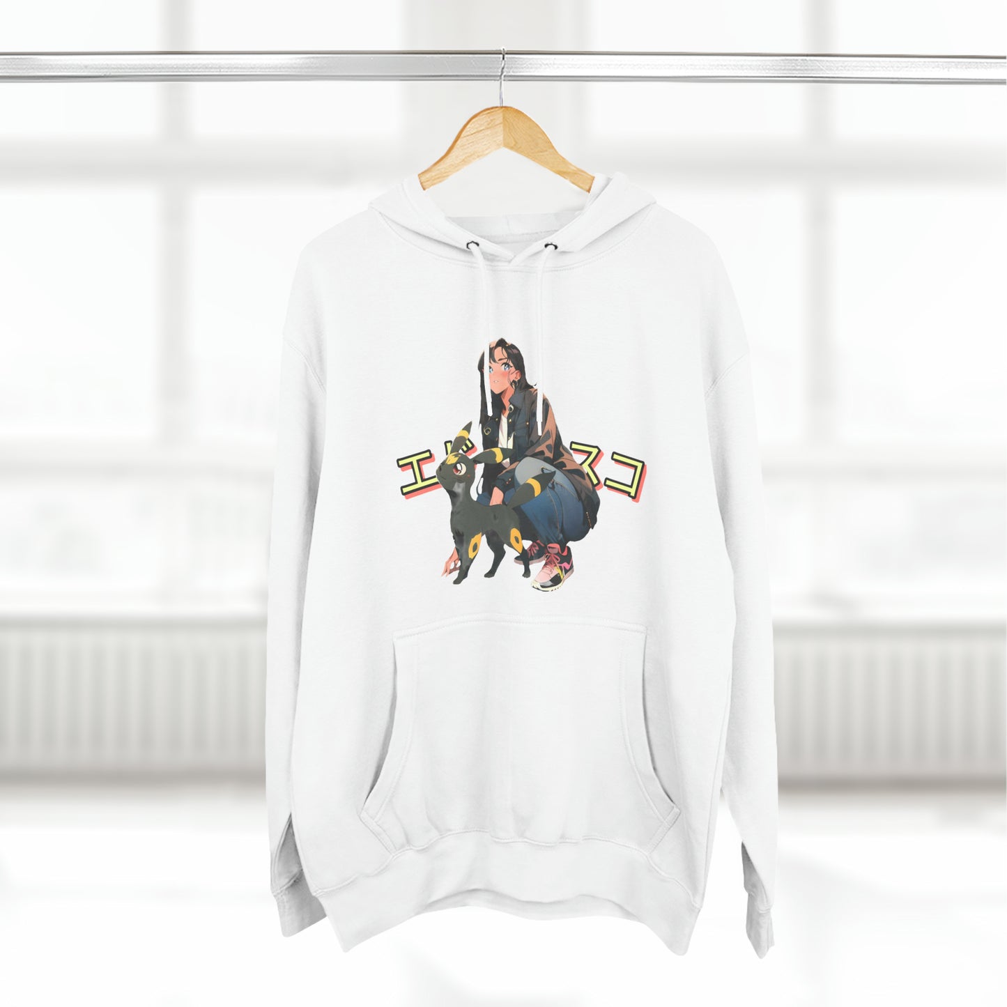 Anime Style Art Unisex Premium Pullover Hoodie "Crime Partner"