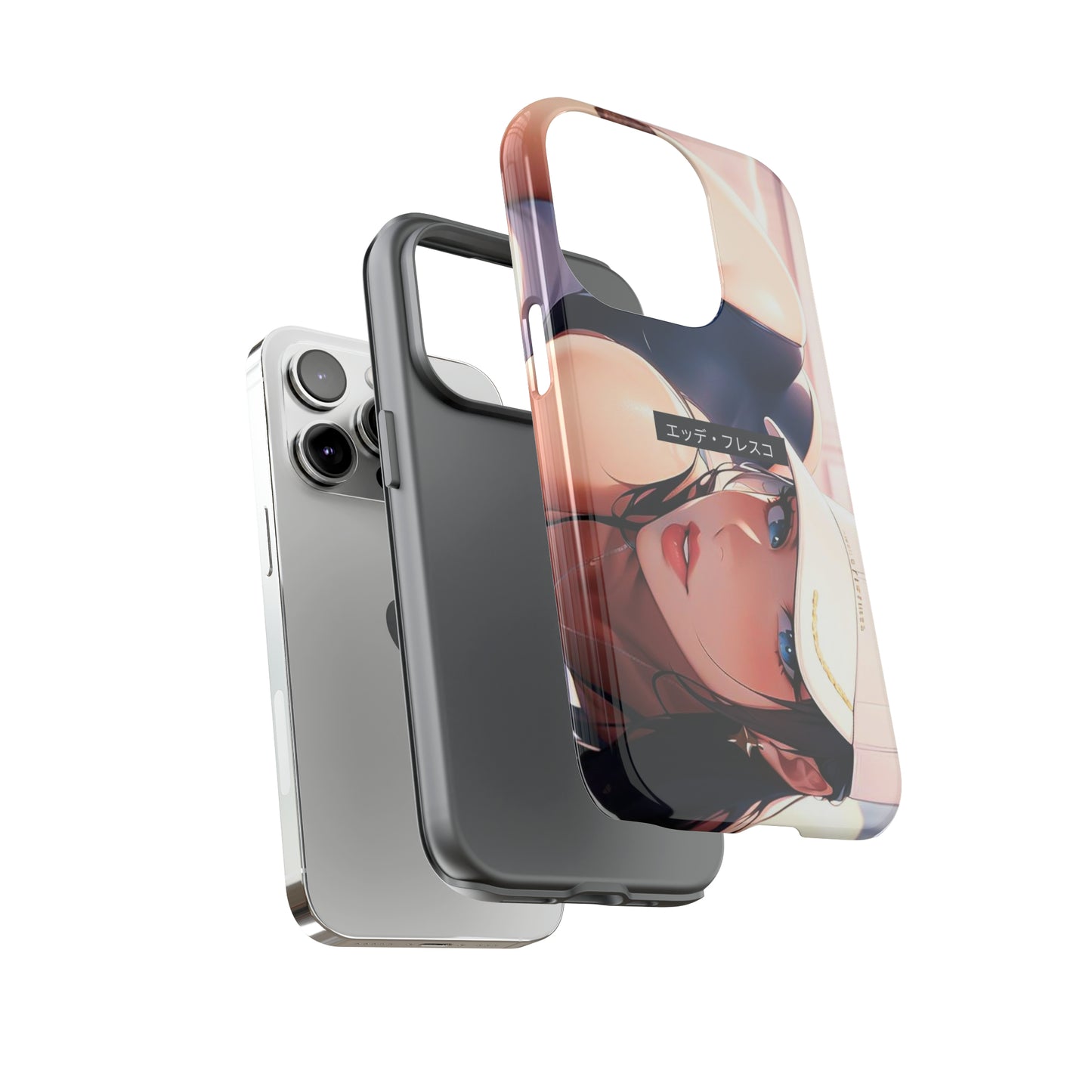 Anime Style Art Tough Cases- "She's too Kind"