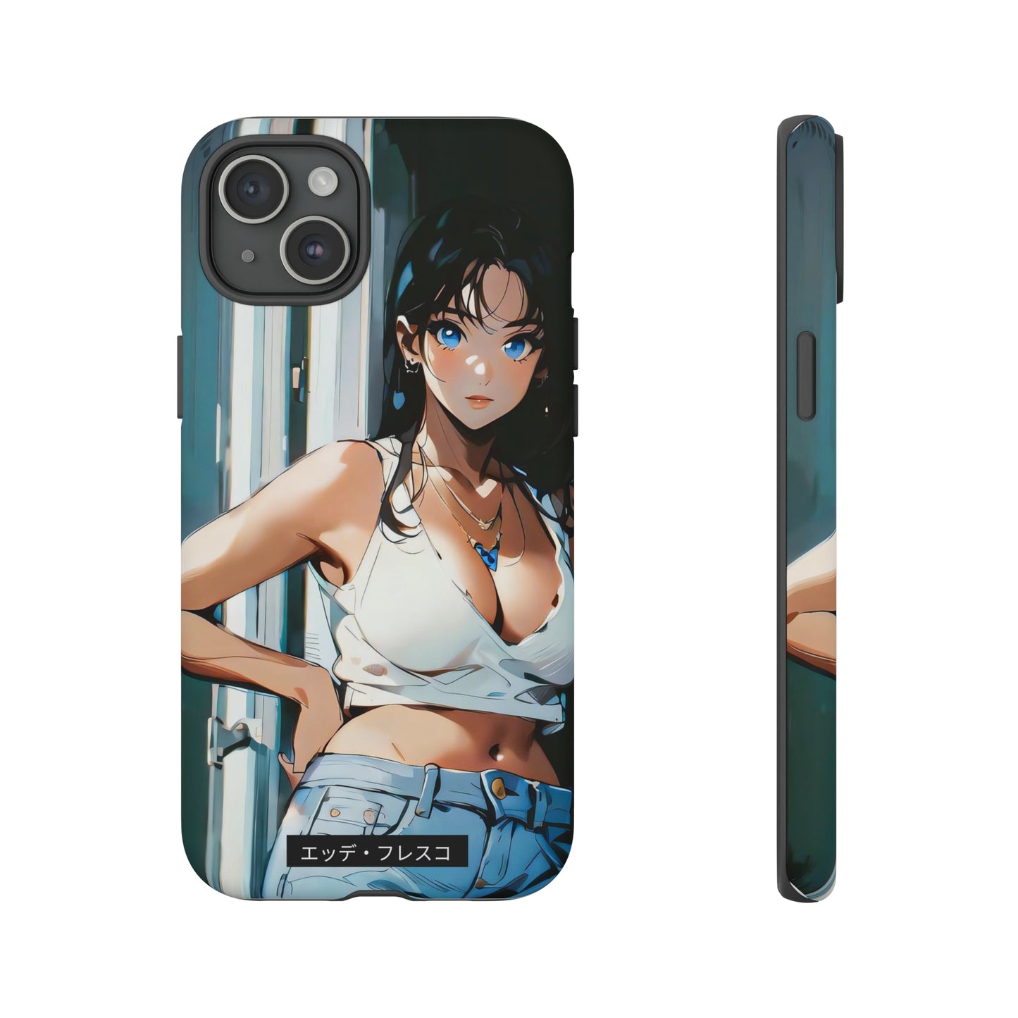 Anime Style Art Tough Cases- "She's Not Impressed"
