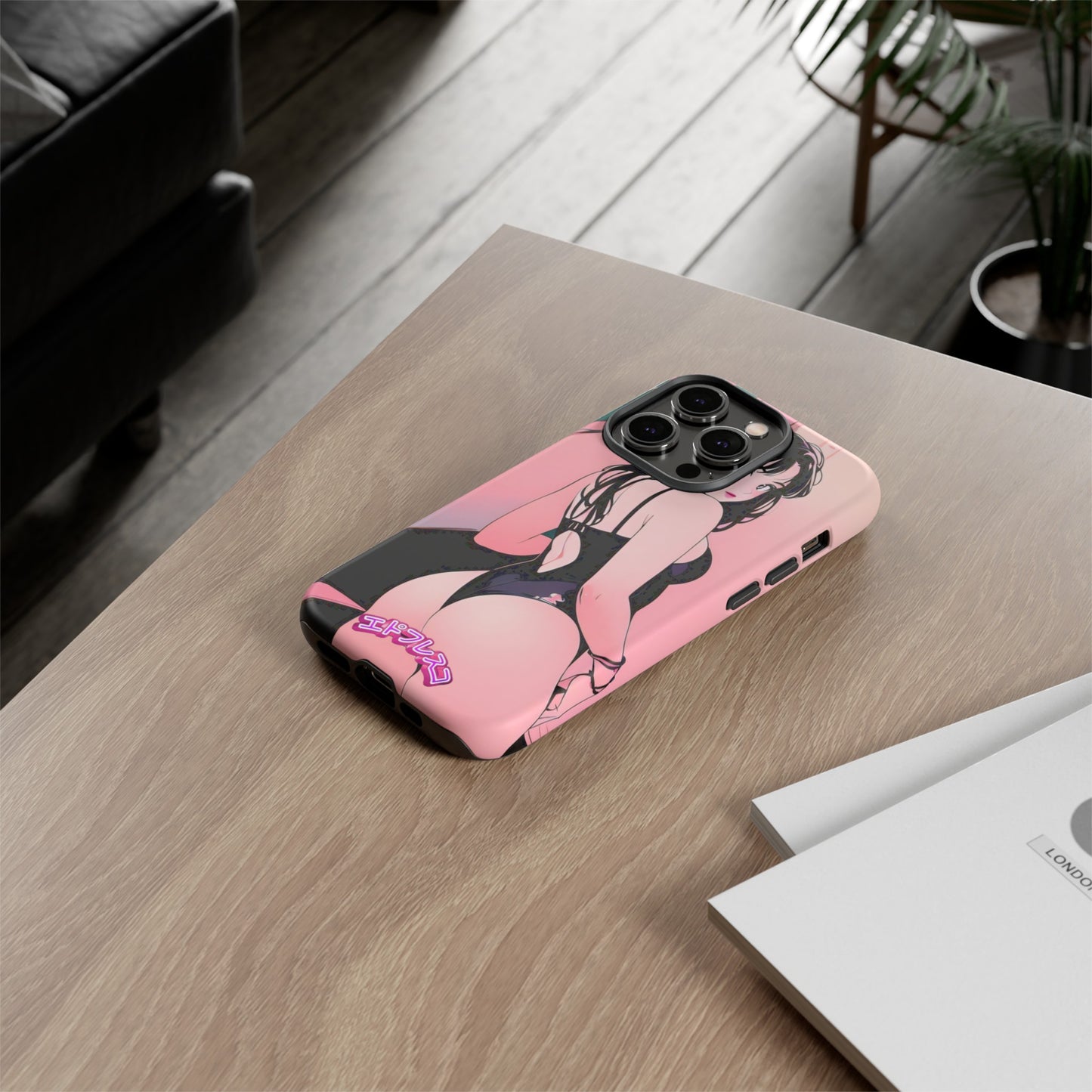 Anime Style Art Tough Cases- "Pink Party"