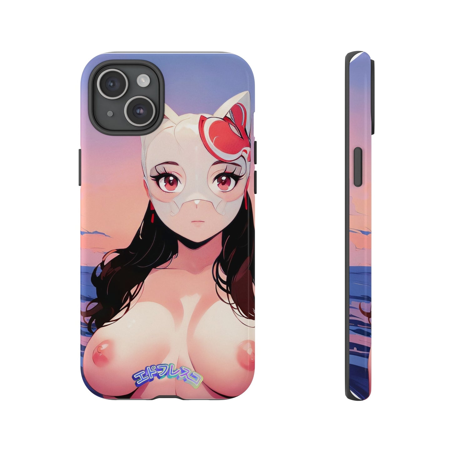 Anime Style Art Tough Cases- "Busty Sunset"