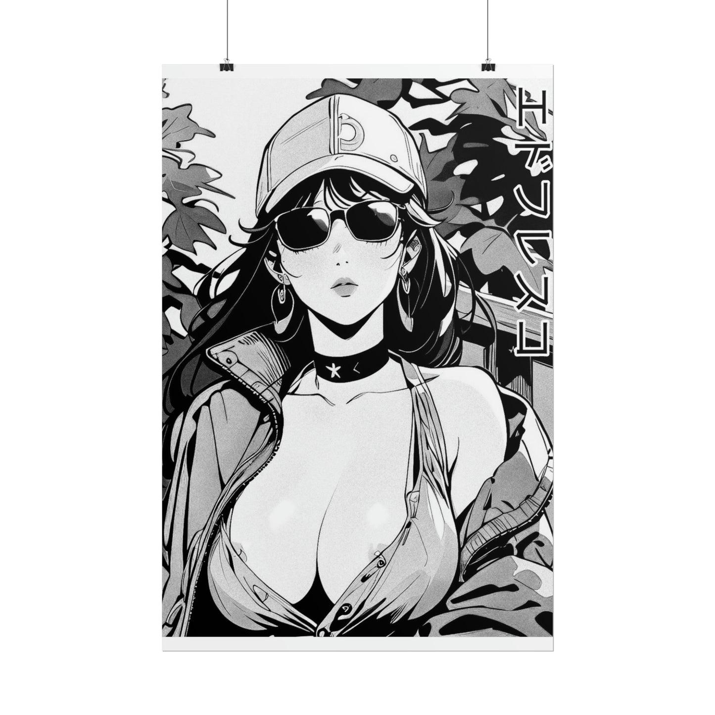 Anime Style Art Rolled Posters- "The Killer"