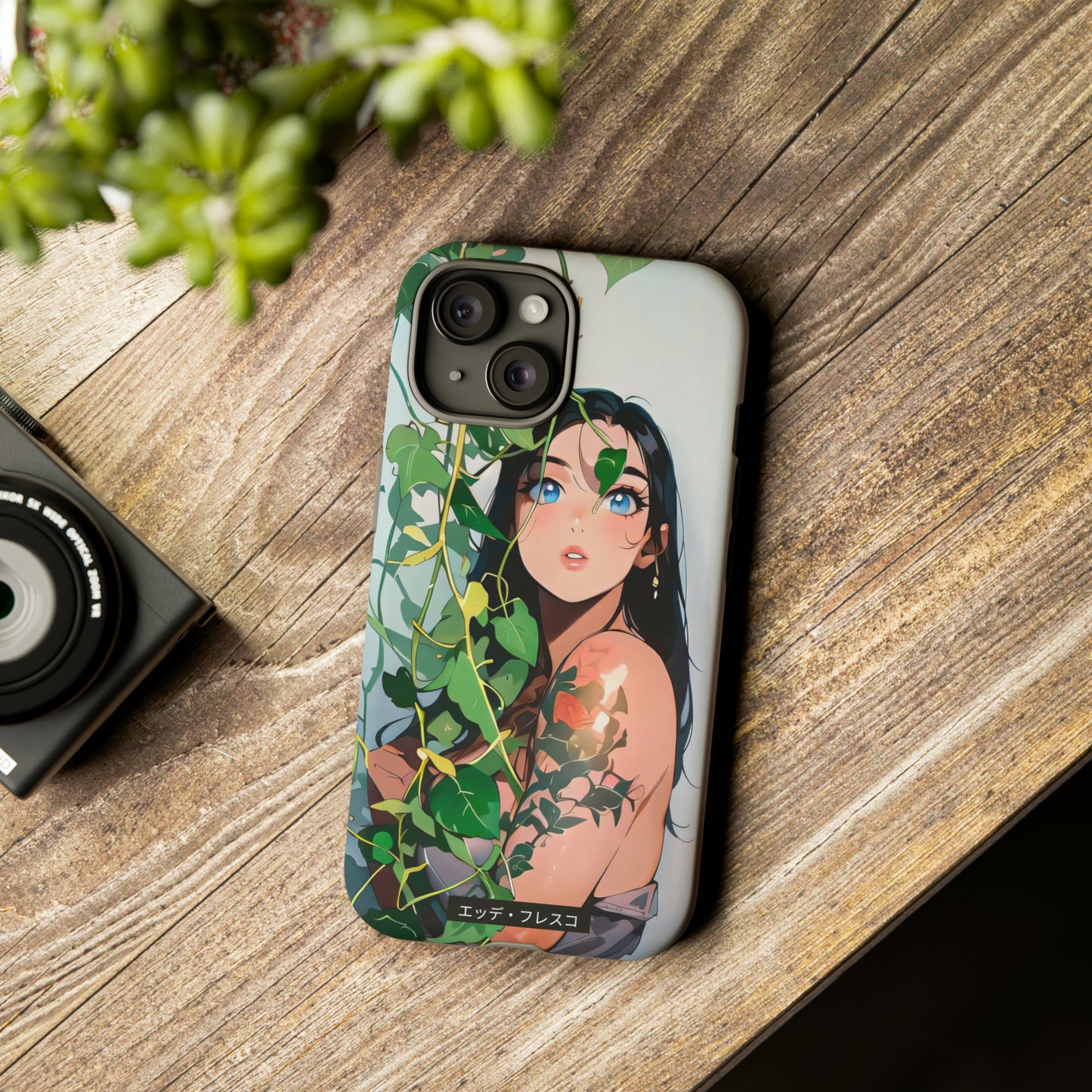 Anime Style Art Tough Cases- "She's Shy"