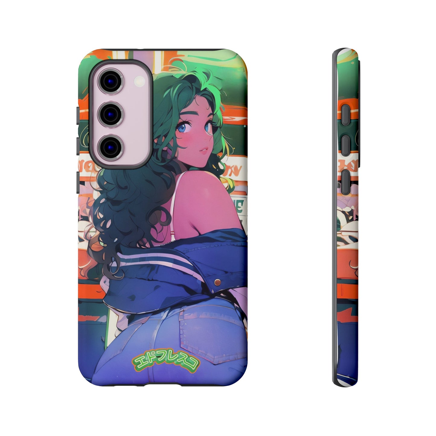 Anime Style Art Tough Cases- "Brat in the Arcade"