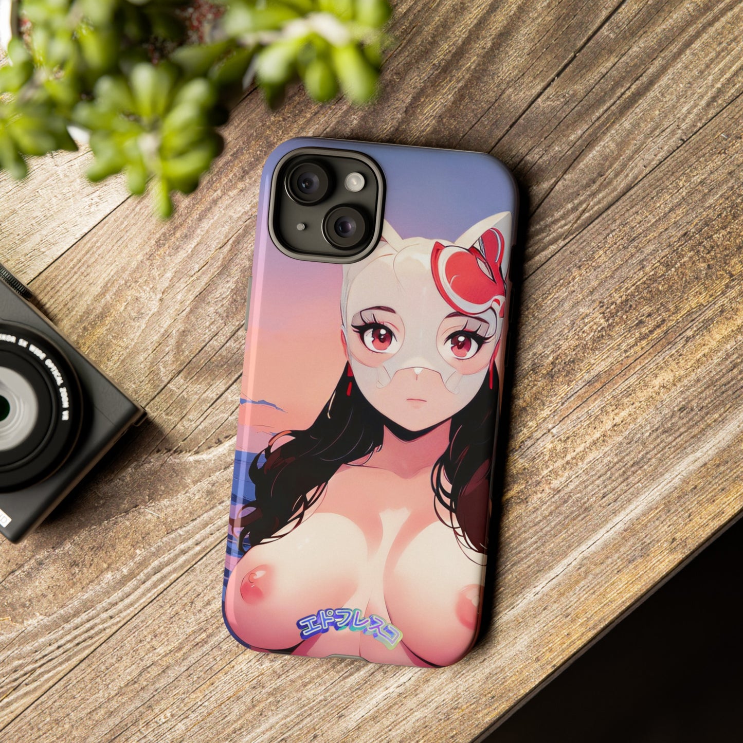 Anime Style Art Tough Cases- "Busty Sunset"