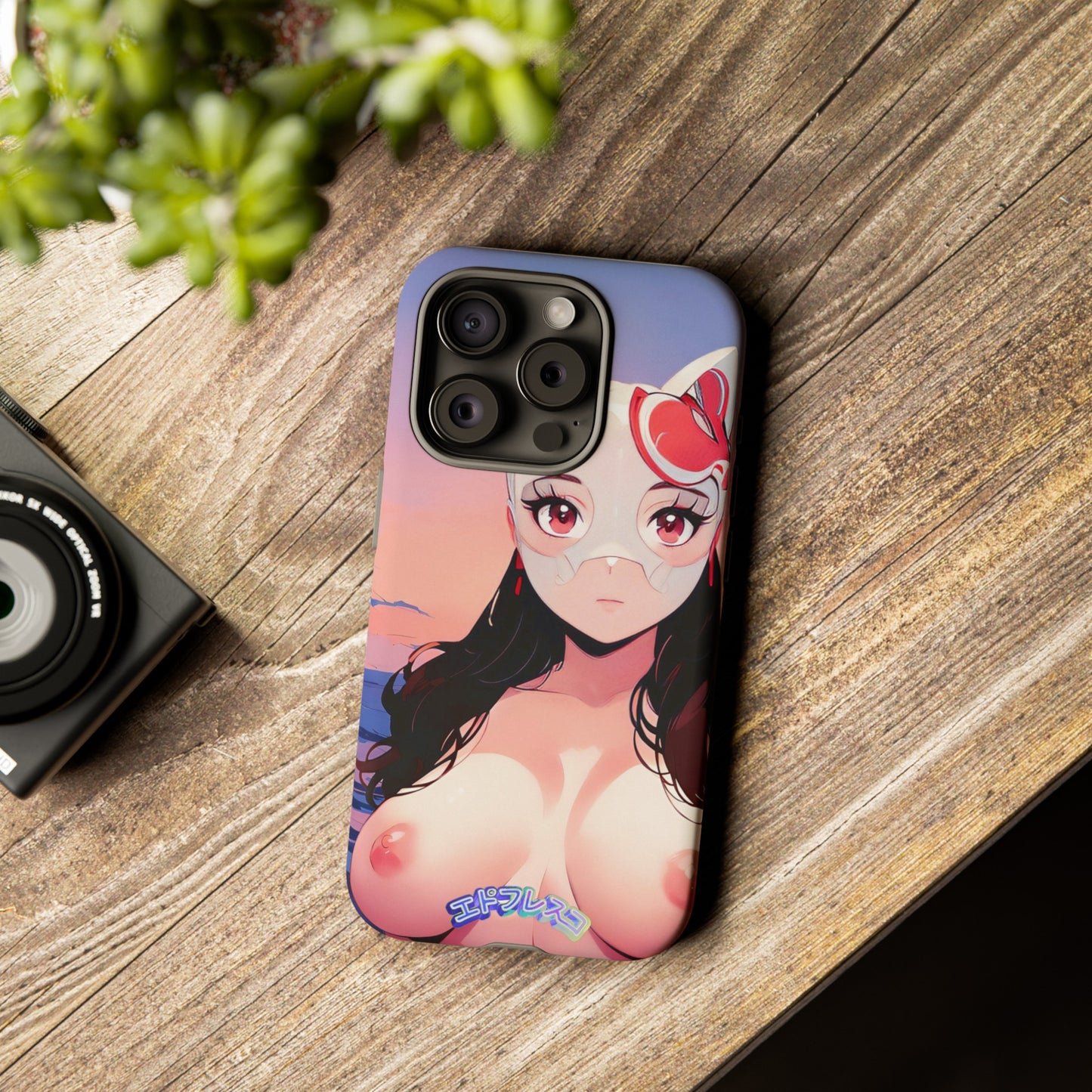 Anime Style Art Tough Cases- "Busty Sunset"