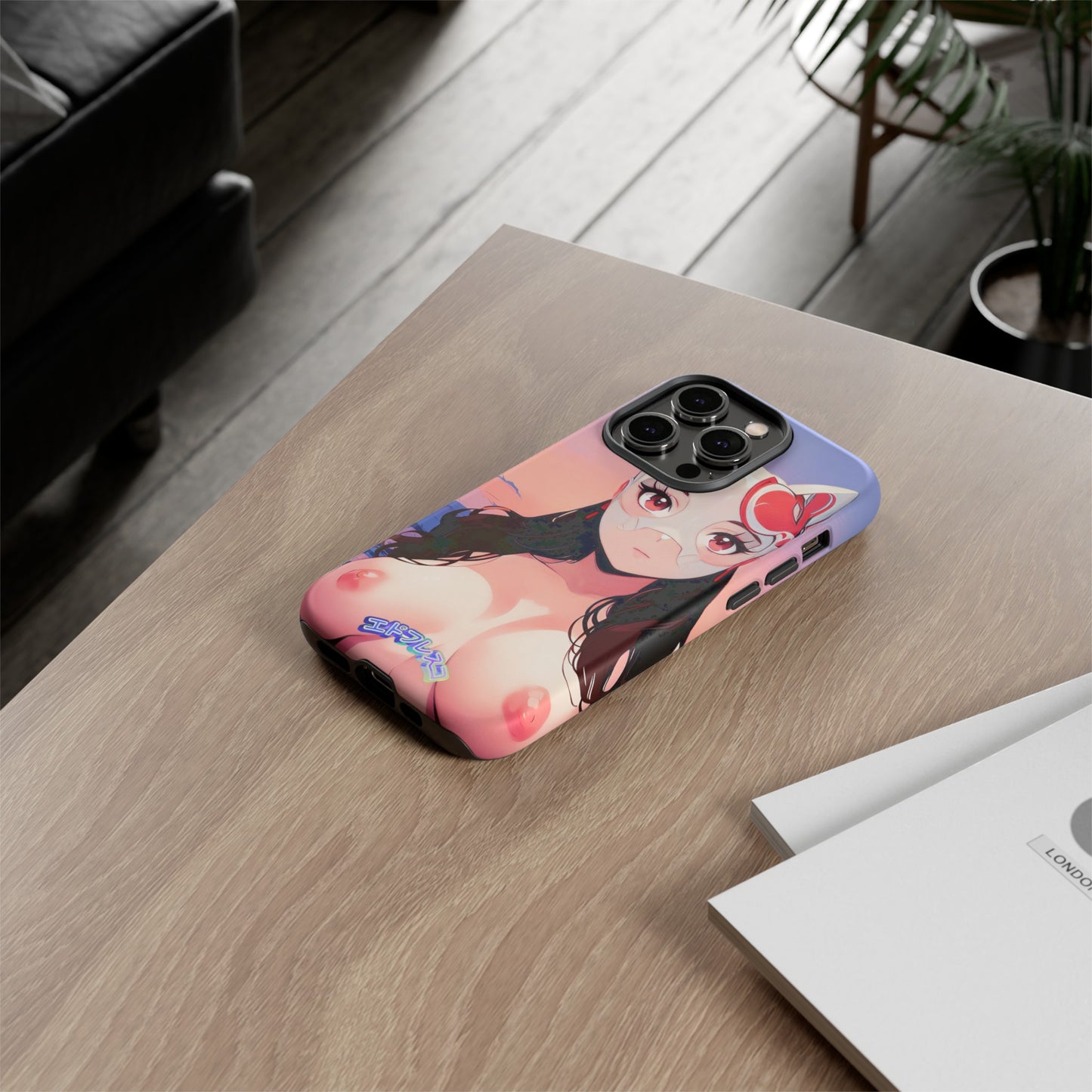 Anime Style Art Tough Cases- "Busty Sunset"