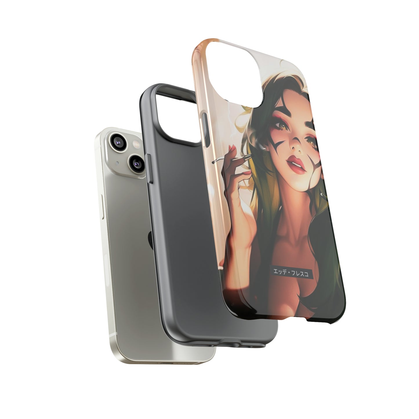 Anime Style Art Tough Cases- "My Wife is Always Smiling 2"