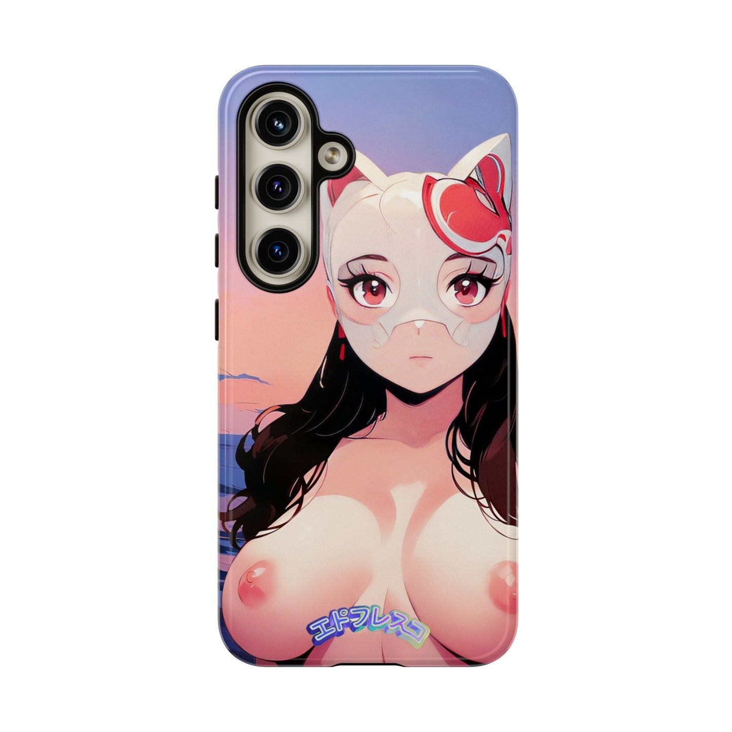 Anime Style Art Tough Cases- "Busty Sunset"