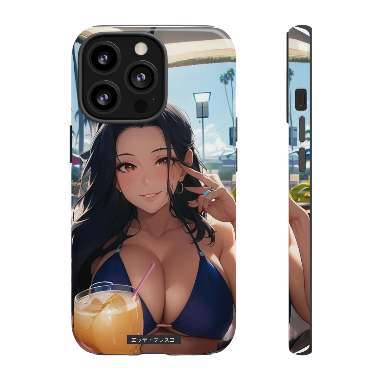 Vacation Baby- Anime Style Art Tough Cases