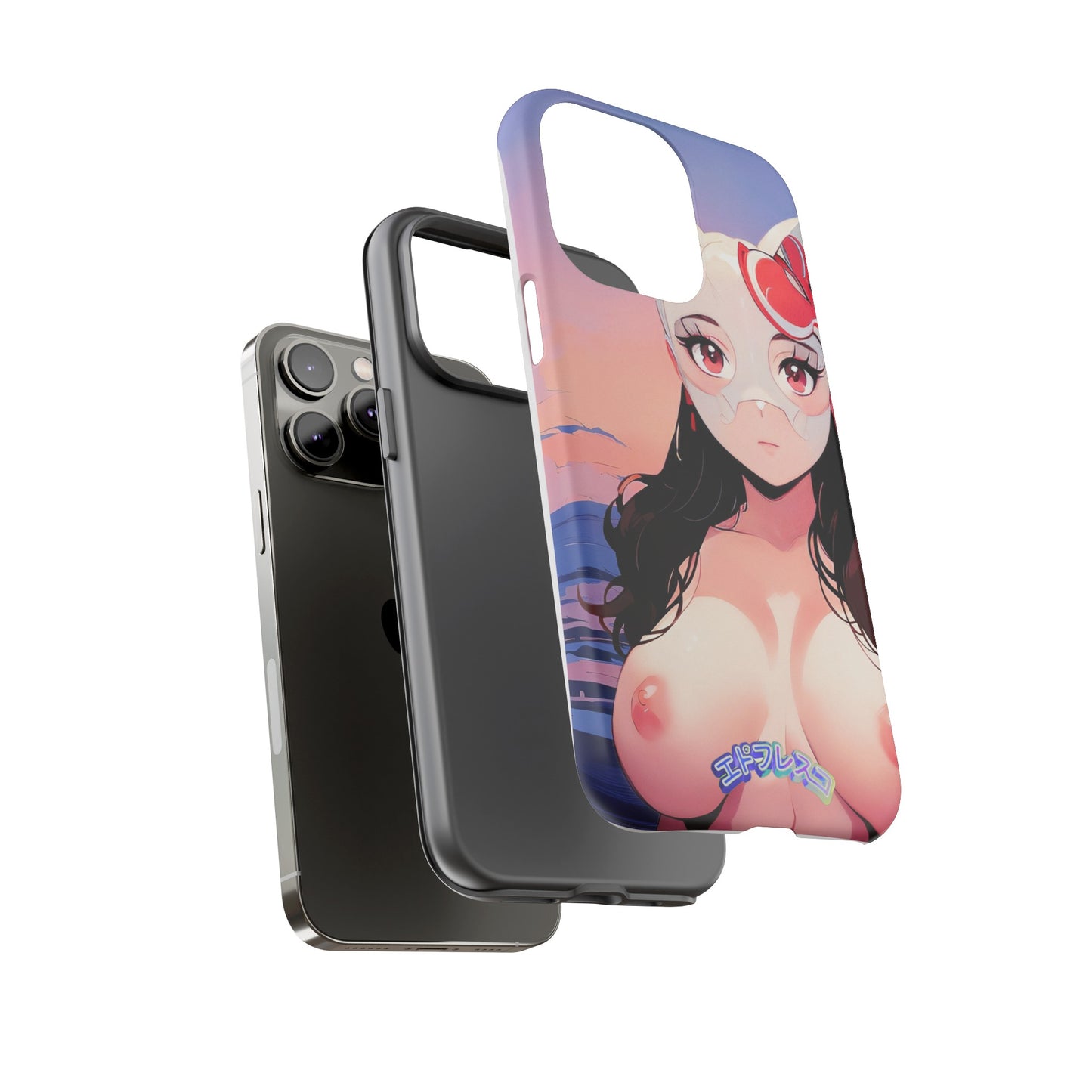 Anime Style Art Tough Cases- "Busty Sunset"