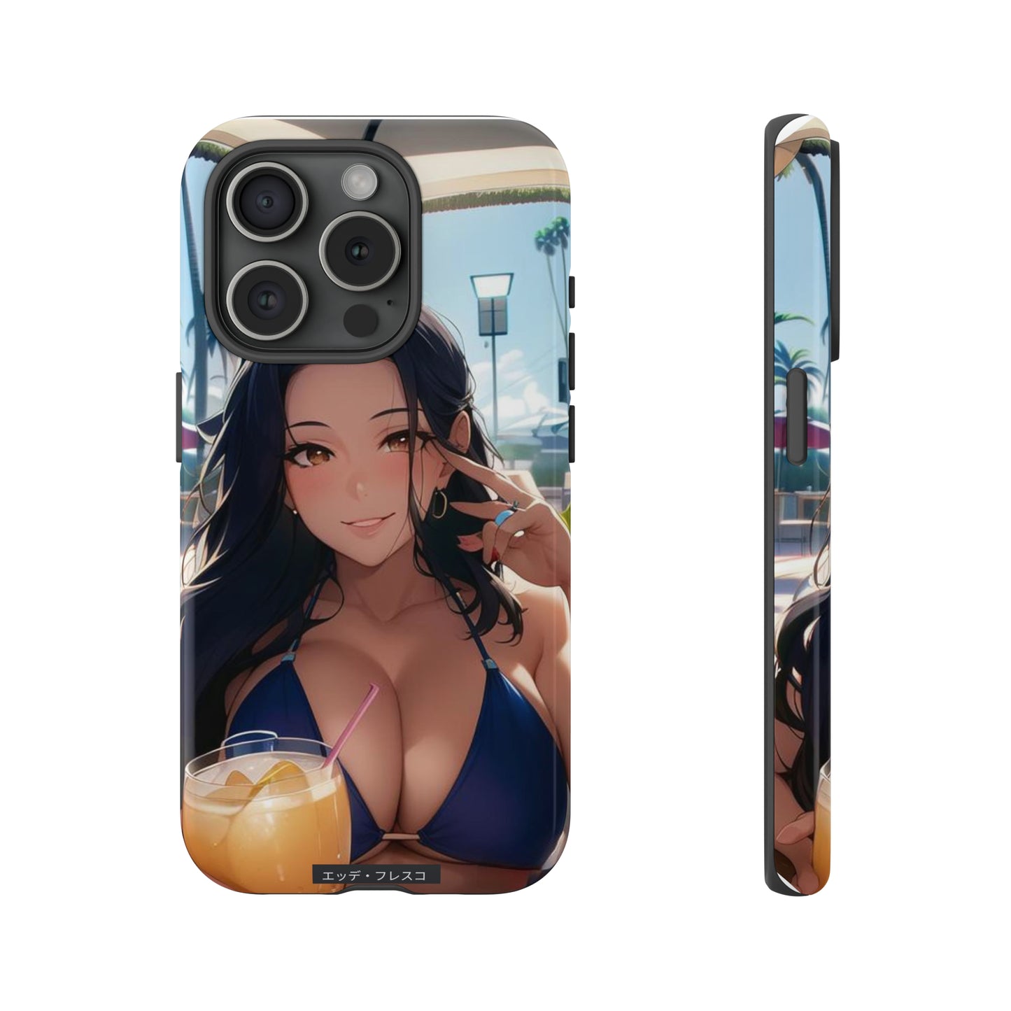 Vacation Baby- Anime Style Art Tough Cases