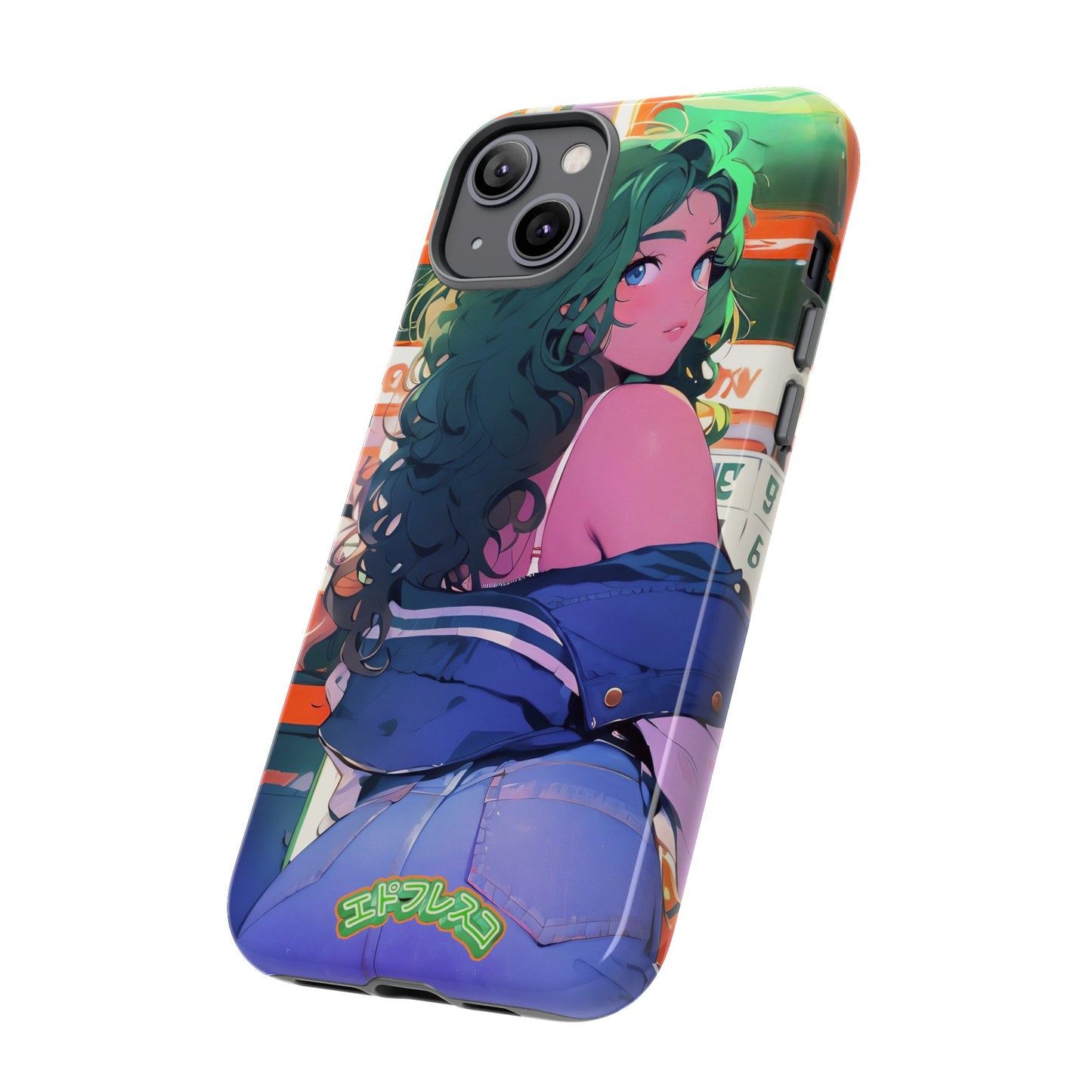 Anime Style Art Tough Cases- "Brat in the Arcade"