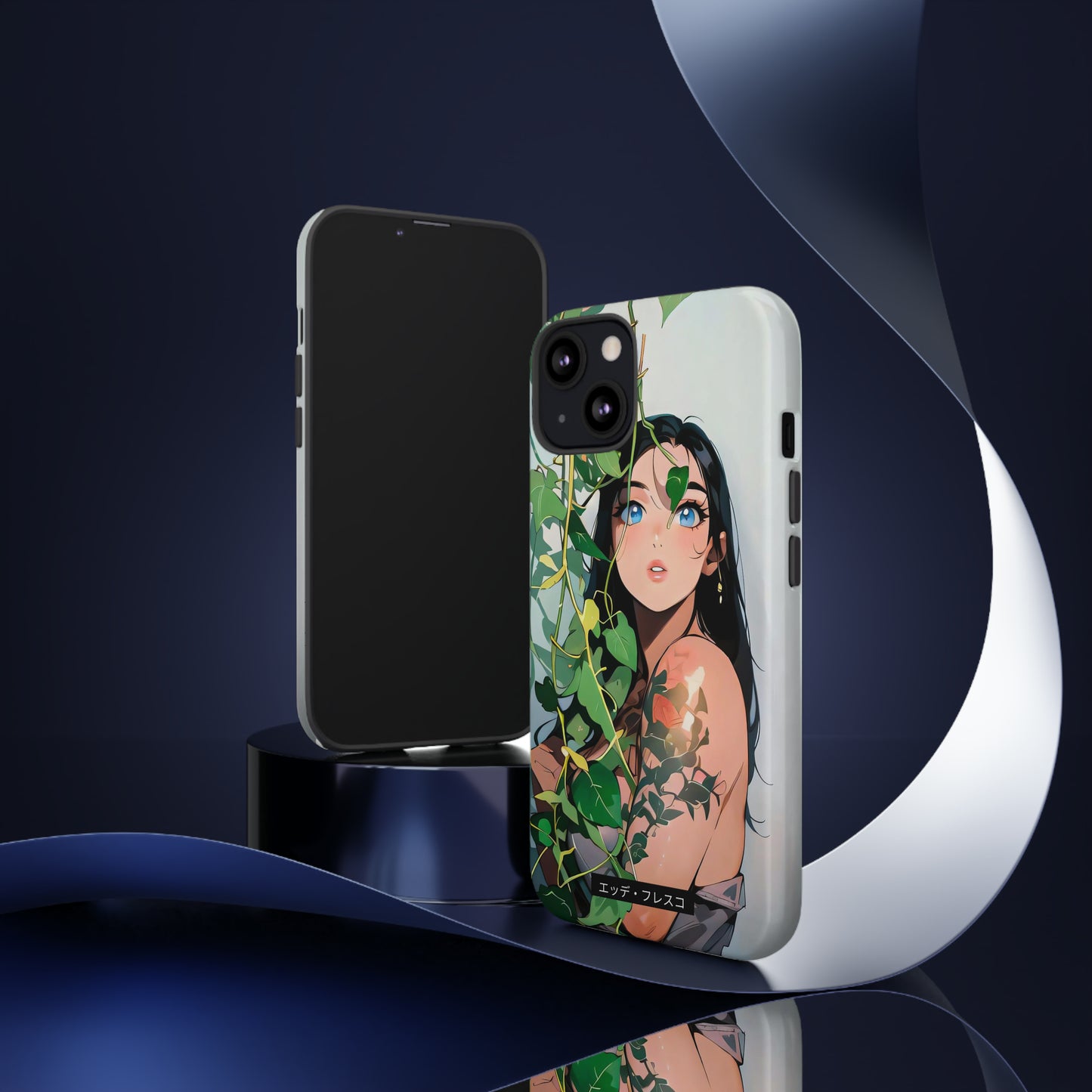 Anime Style Art Tough Cases- "She's Shy"