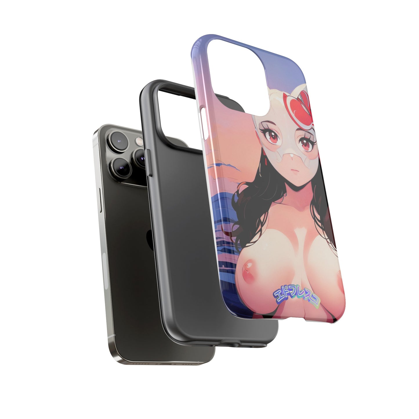 Anime Style Art Tough Cases- "Busty Sunset"