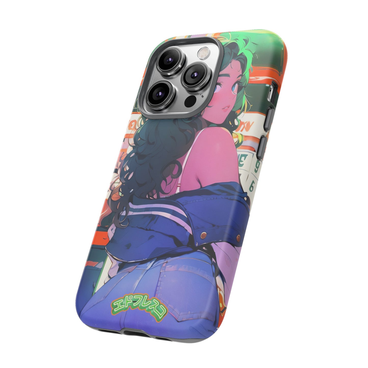 Anime Style Art Tough Cases- "Brat in the Arcade"