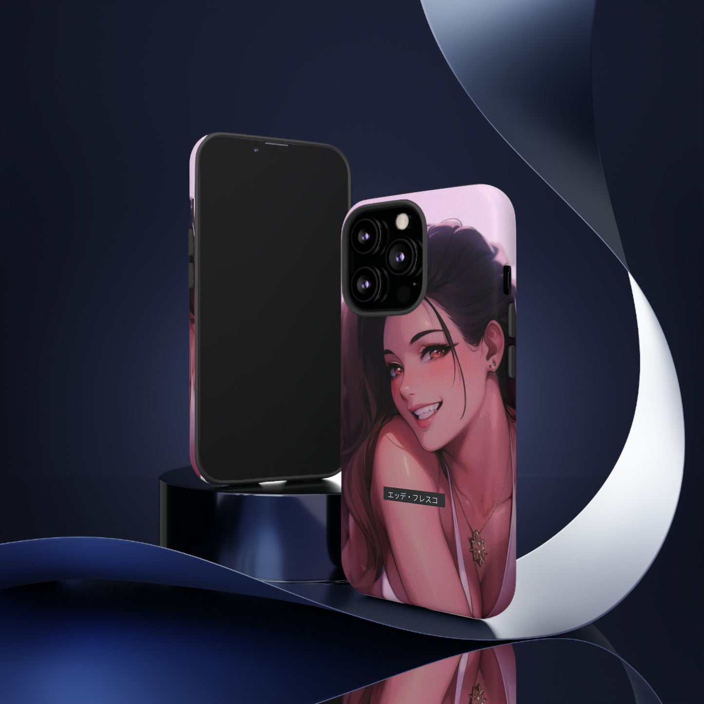 Anime Style Art Tough Cases- "80s Chick"