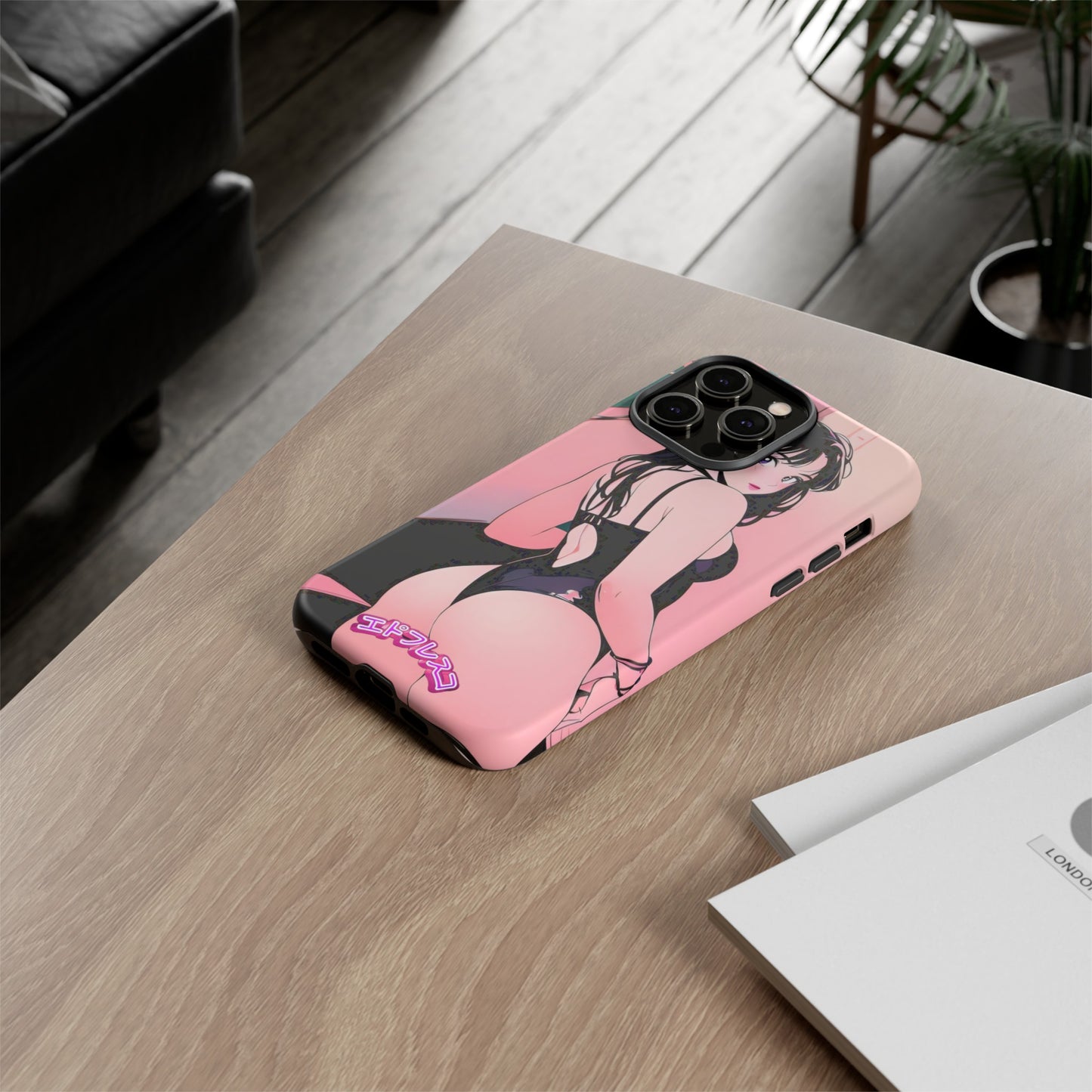 Anime Style Art Tough Cases- "Pink Party"