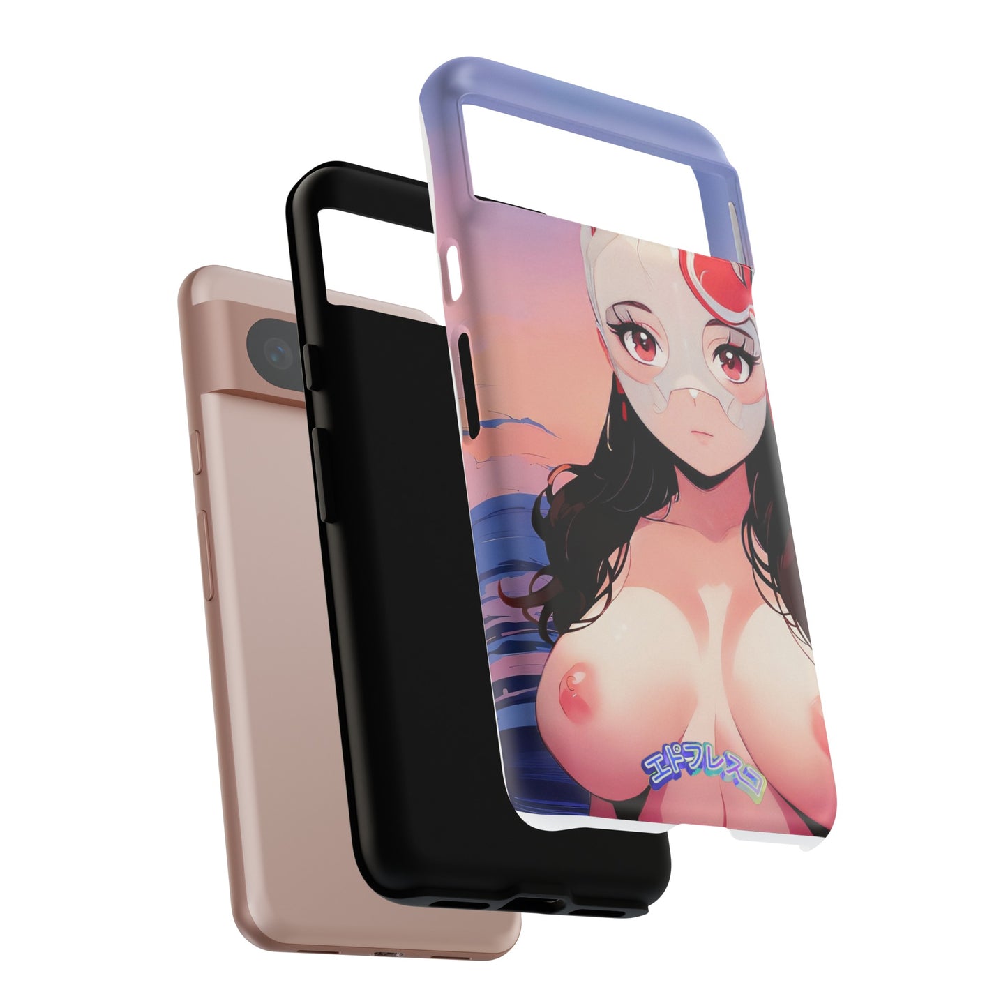 Anime Style Art Tough Cases- "Busty Sunset"