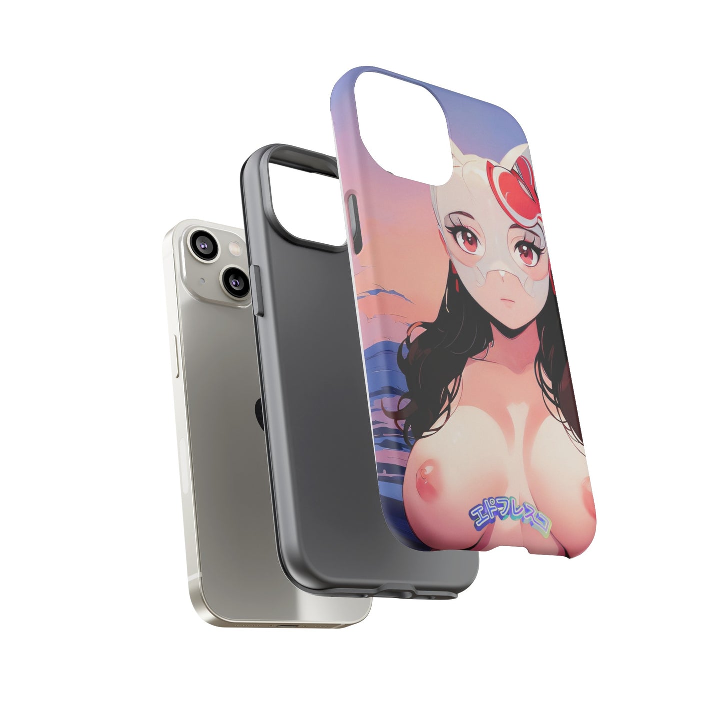 Anime Style Art Tough Cases- "Busty Sunset"