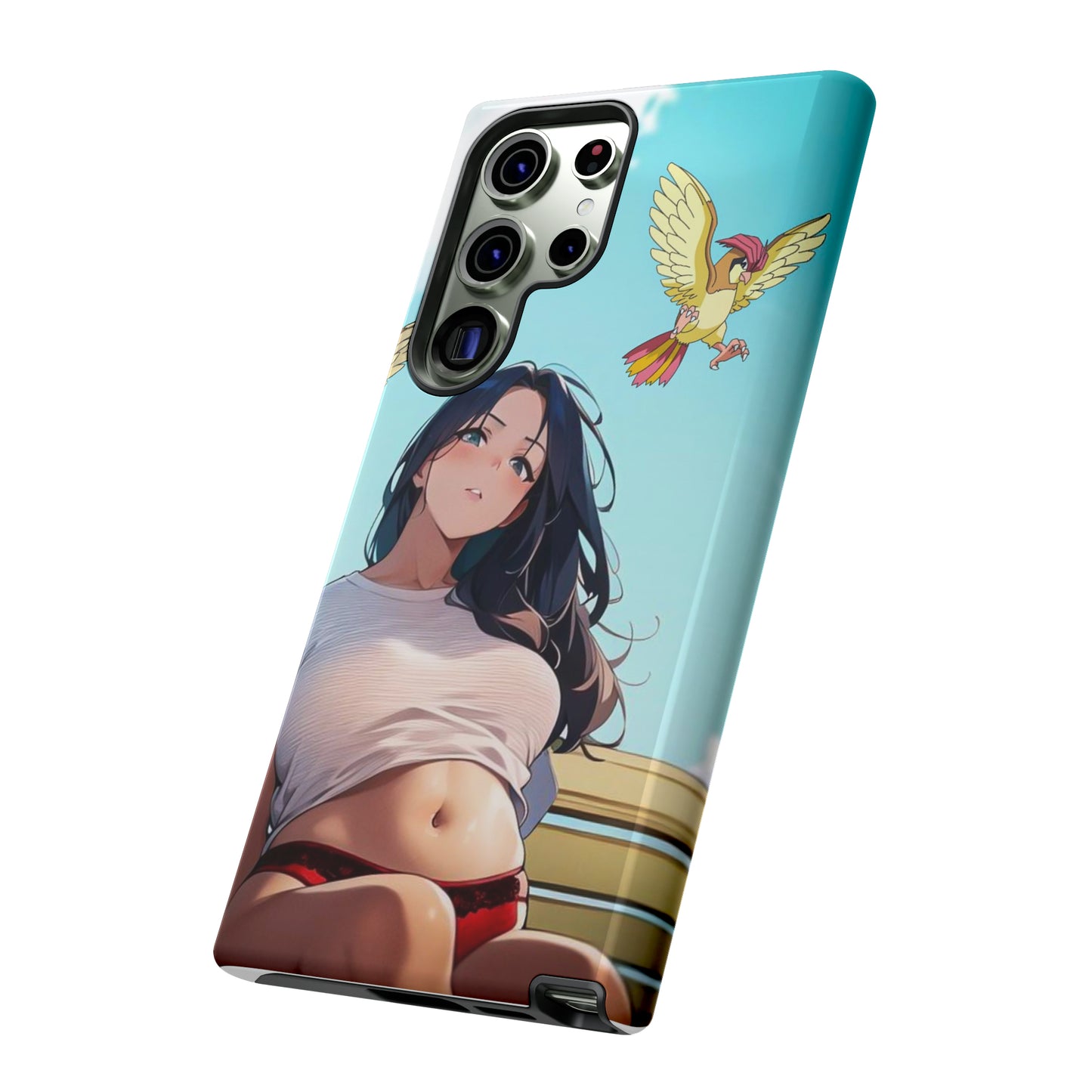 Friends in the Sky- Anime Style Art Tough Cases