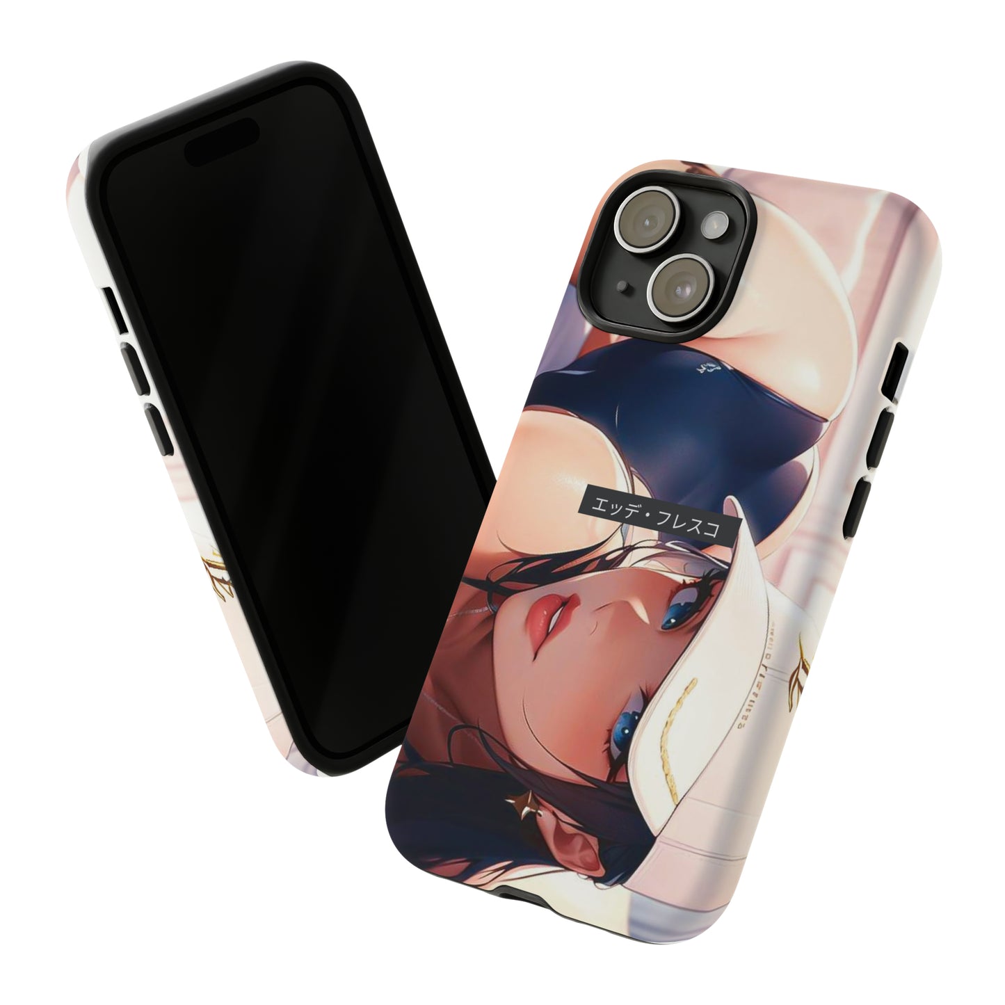 Anime Style Art Tough Cases- "She's too Kind"
