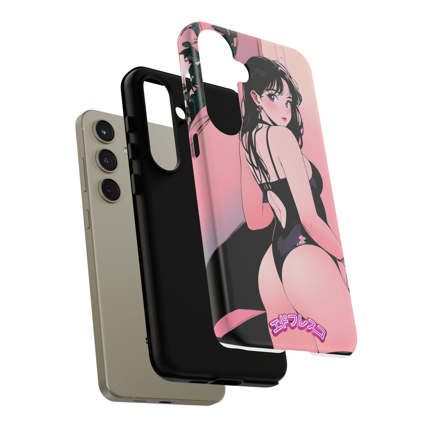 Anime Style Art Tough Cases- "Pink Party"