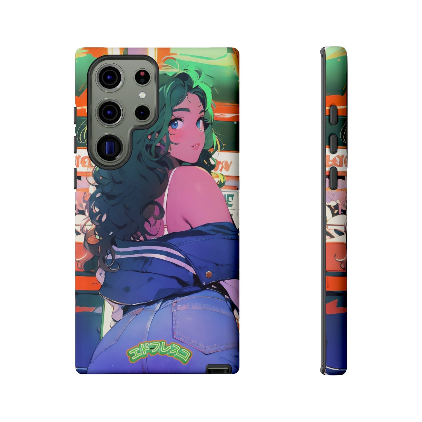 Anime Style Art Tough Cases- "Brat in the Arcade"