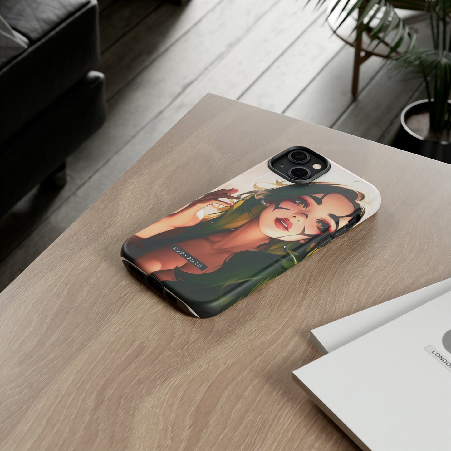 Anime Style Art Tough Cases- "My Wife is Always Smiling 2"