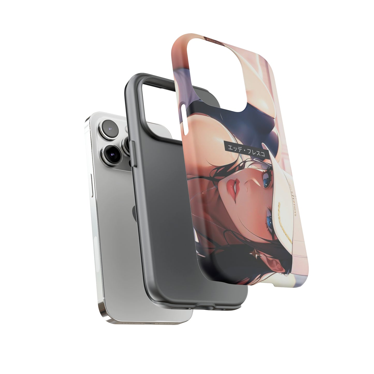 Anime Style Art Tough Cases- "She's too Kind"