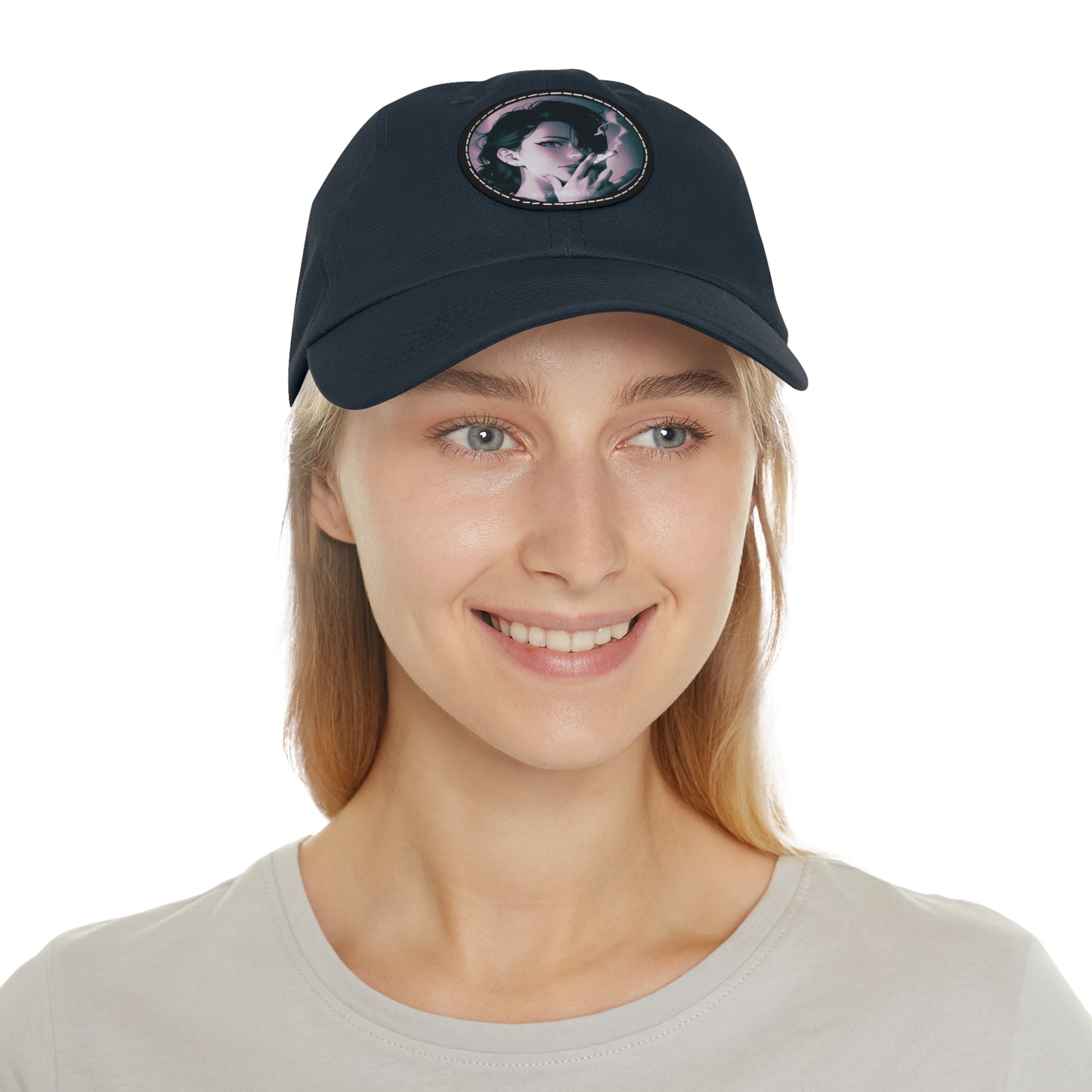 Ms. Smoke Break- Anime Dad Hats