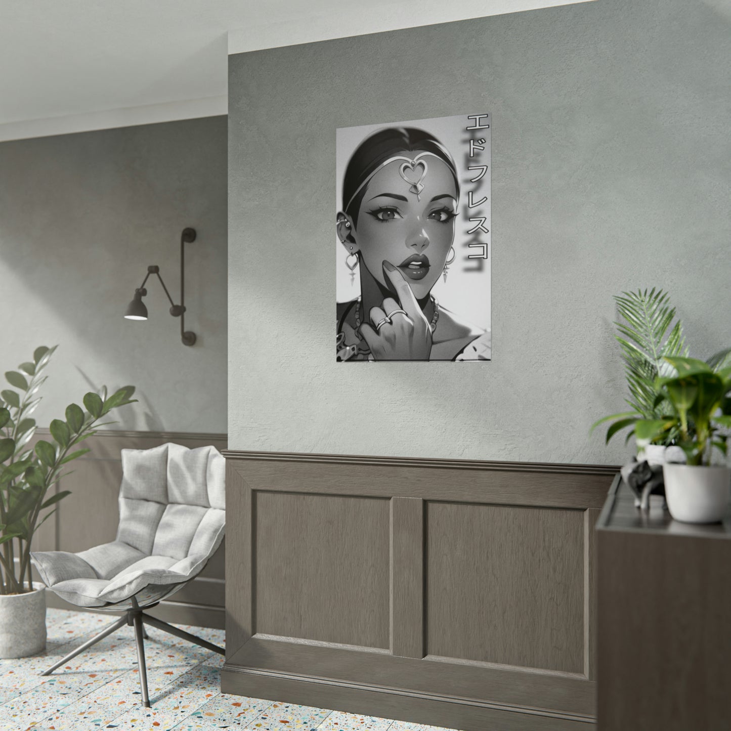 Anime Style Art Rolled Posters- "See ya Stud"