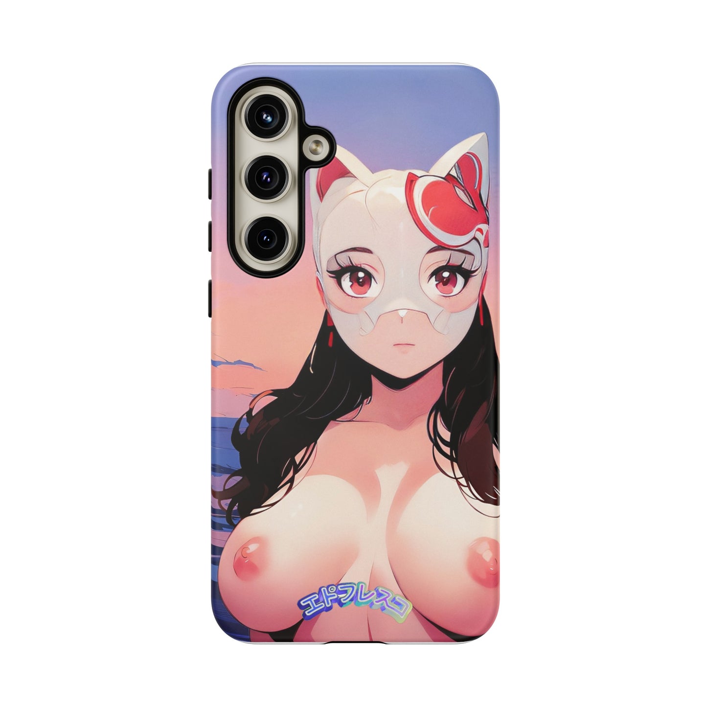 Anime Style Art Tough Cases- "Busty Sunset"