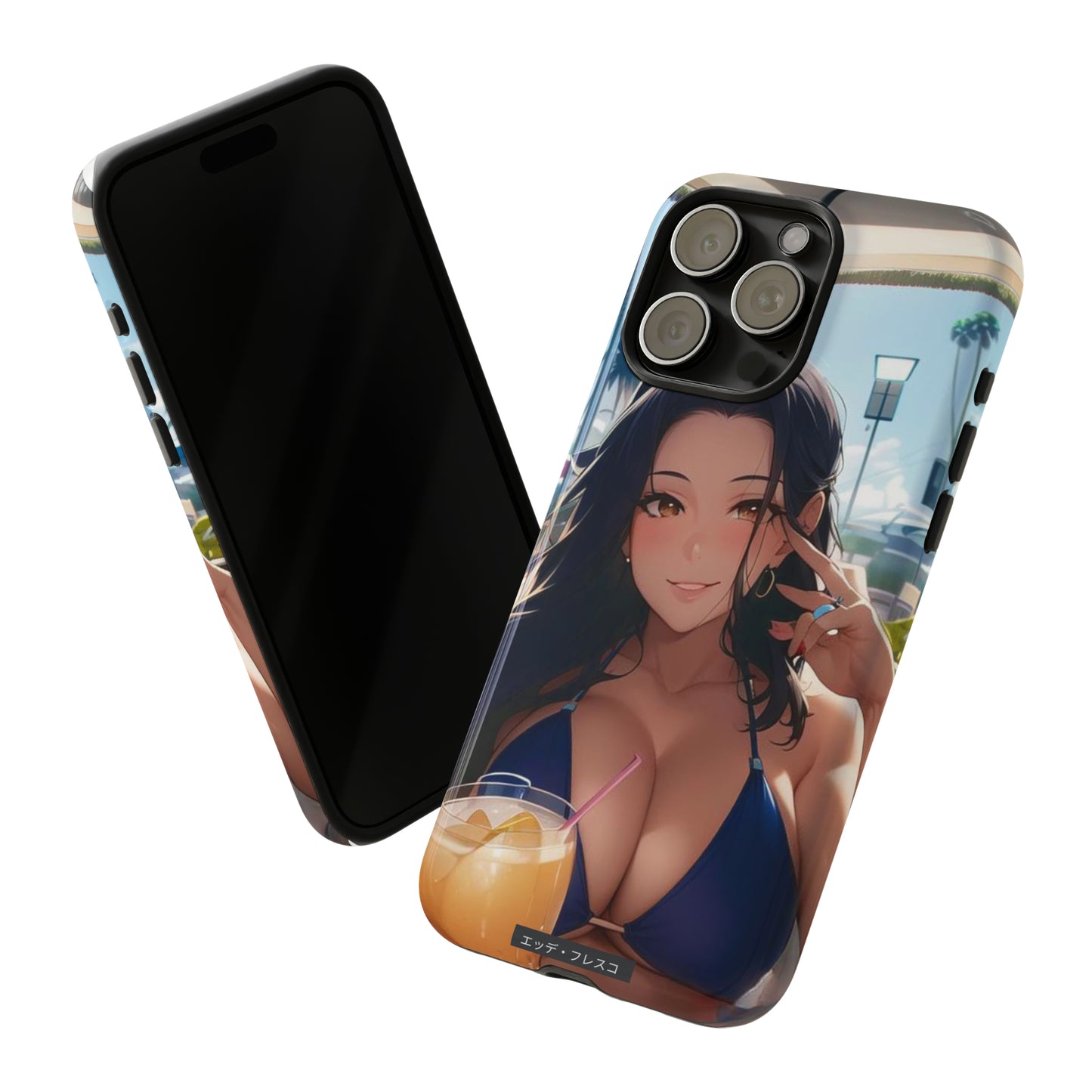 Vacation Baby- Anime Style Art Tough Cases