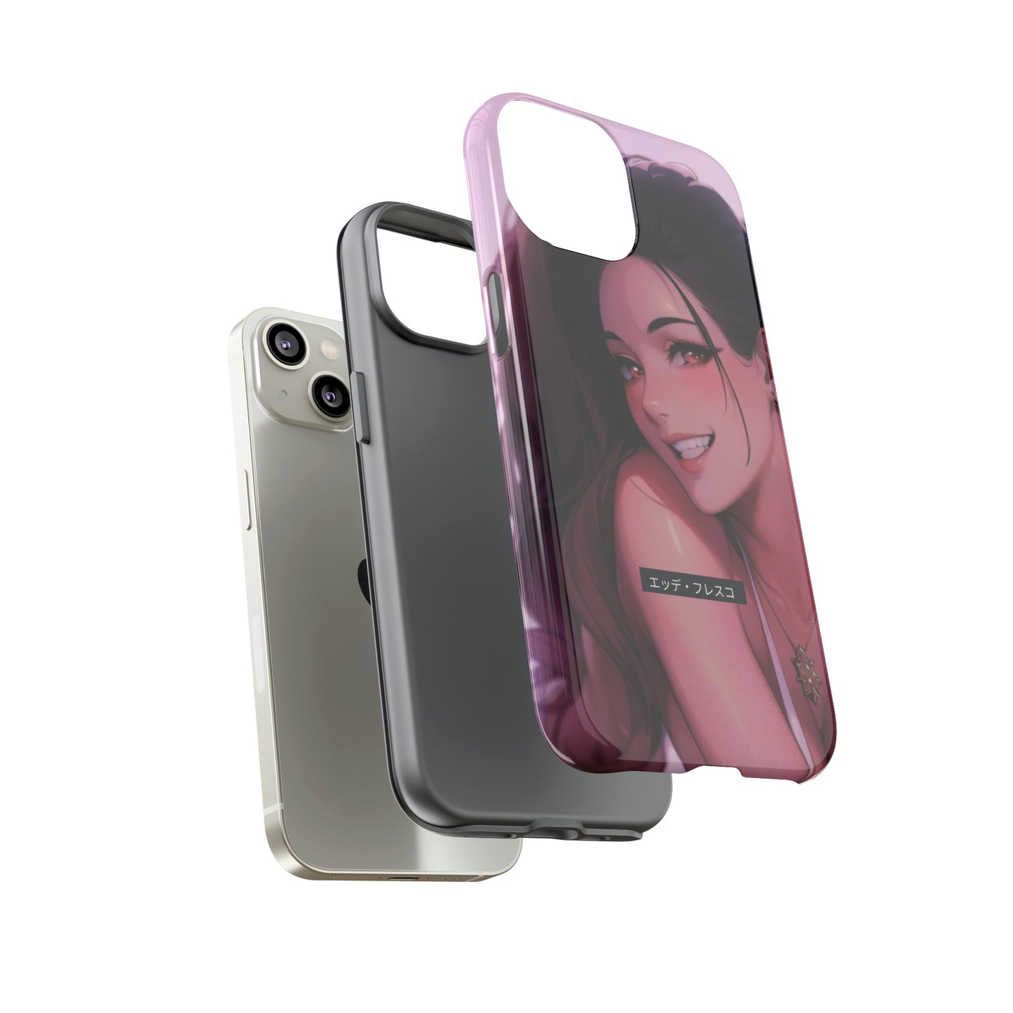 Anime Style Art Tough Cases- "80s Chick"