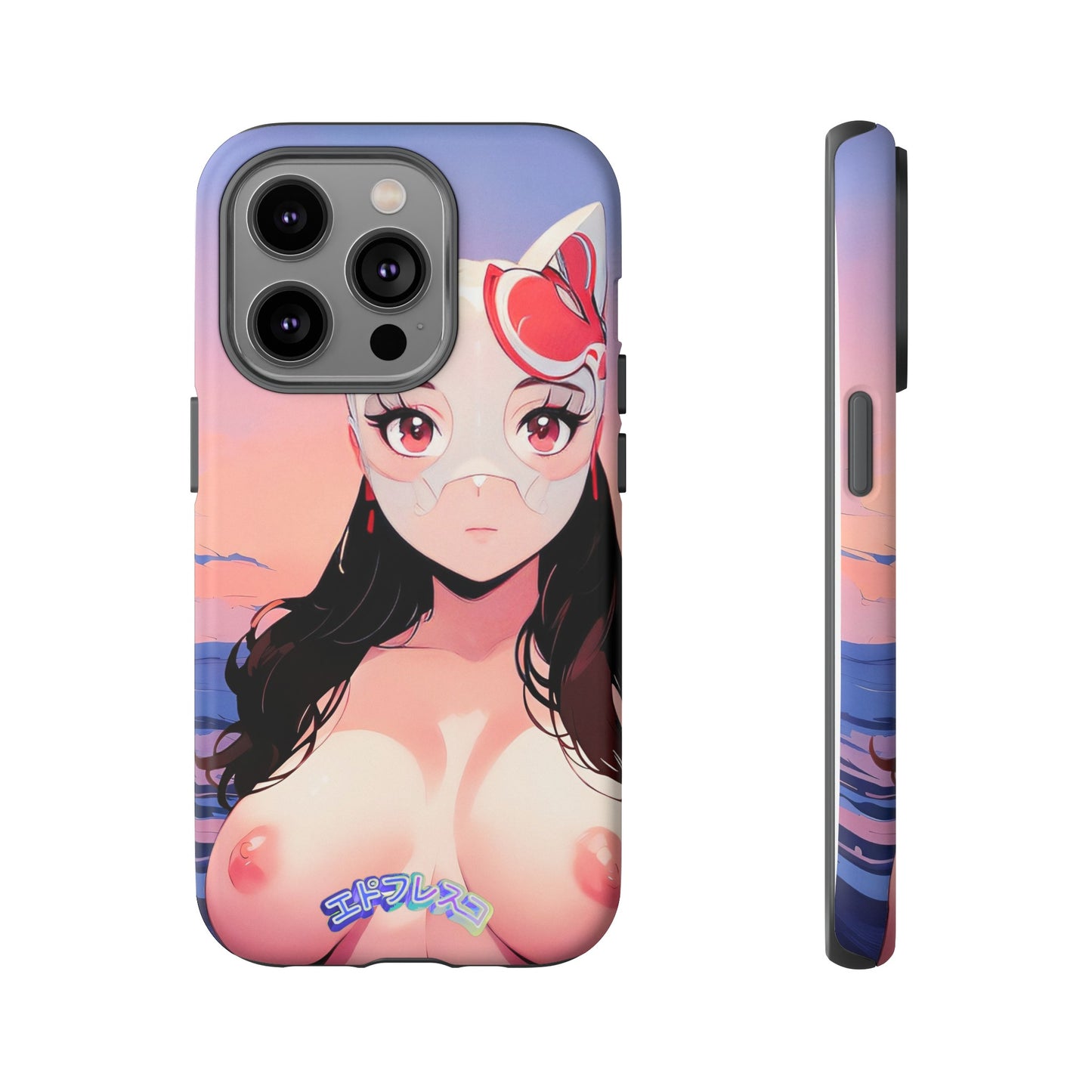 Anime Style Art Tough Cases- "Busty Sunset"