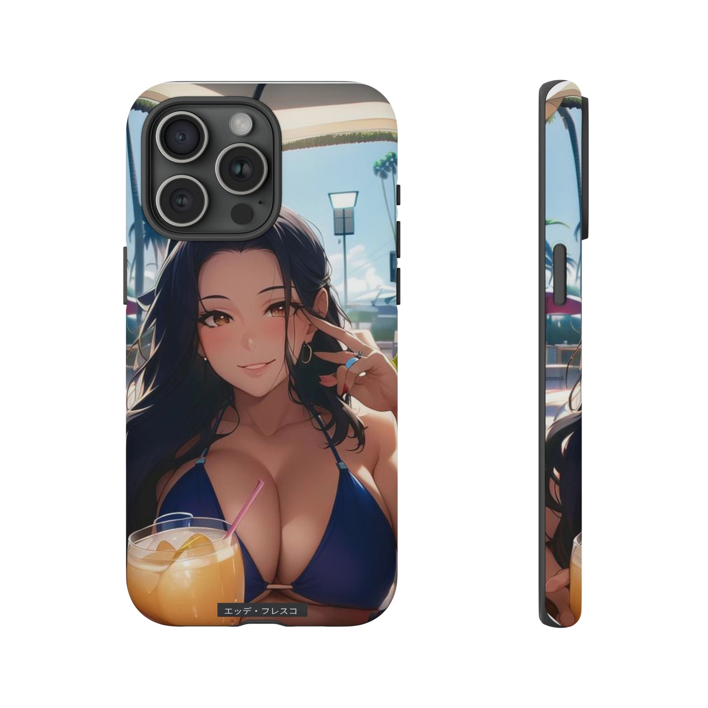 Vacation Baby- Anime Style Art Tough Cases