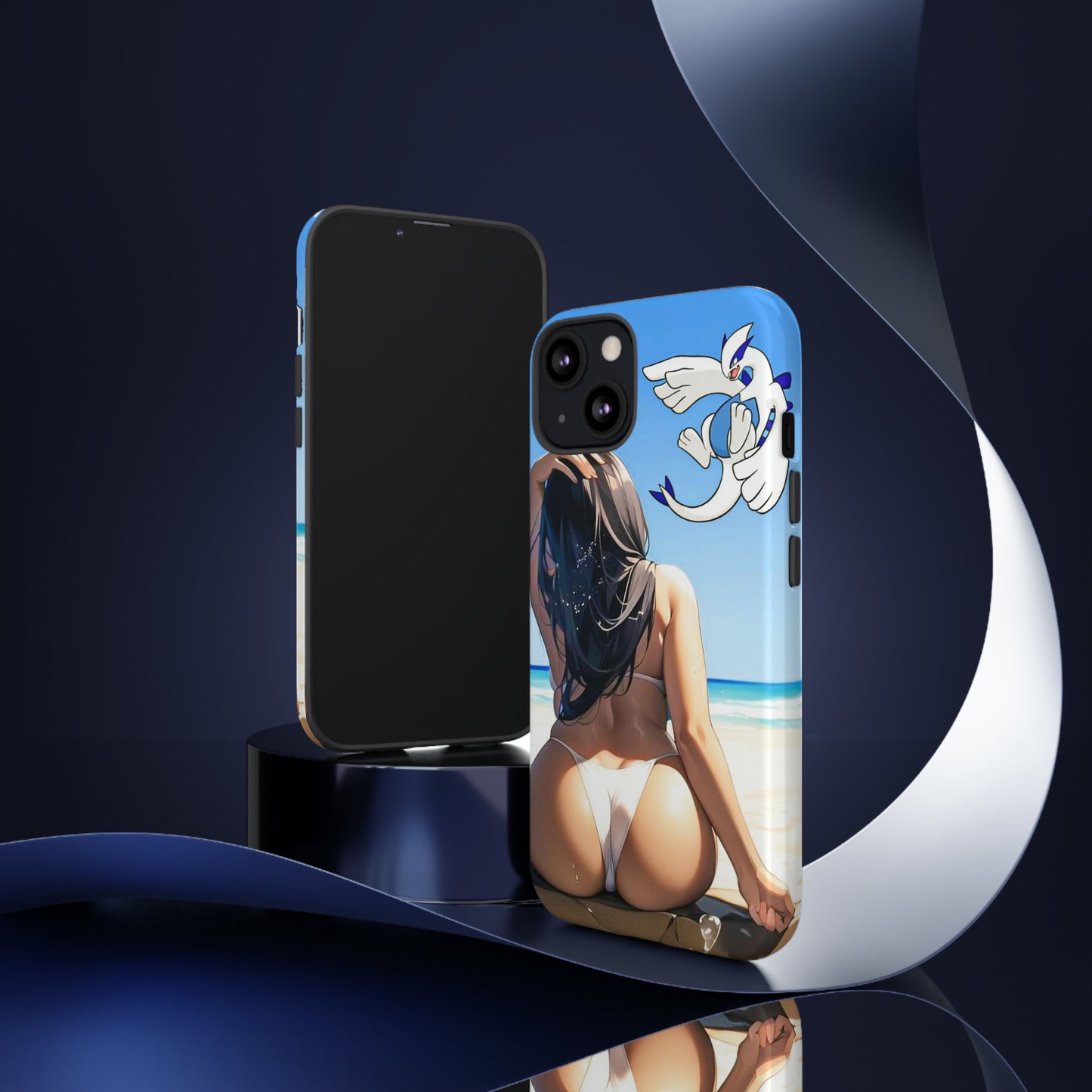 Lady by Water- Anime Style Art Tough Cases